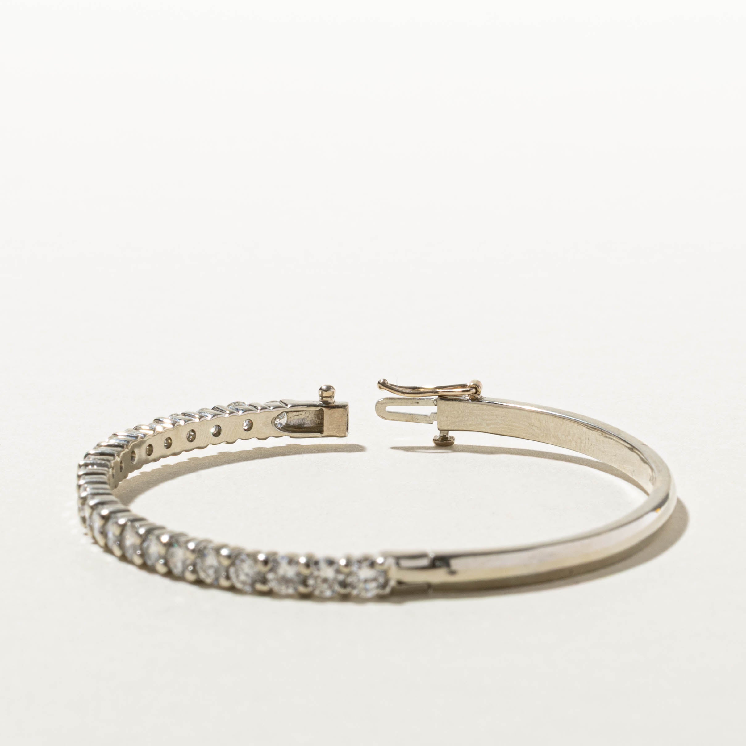 18k Diamond Tennis Bracelet | 3.68ctw | 6.5"