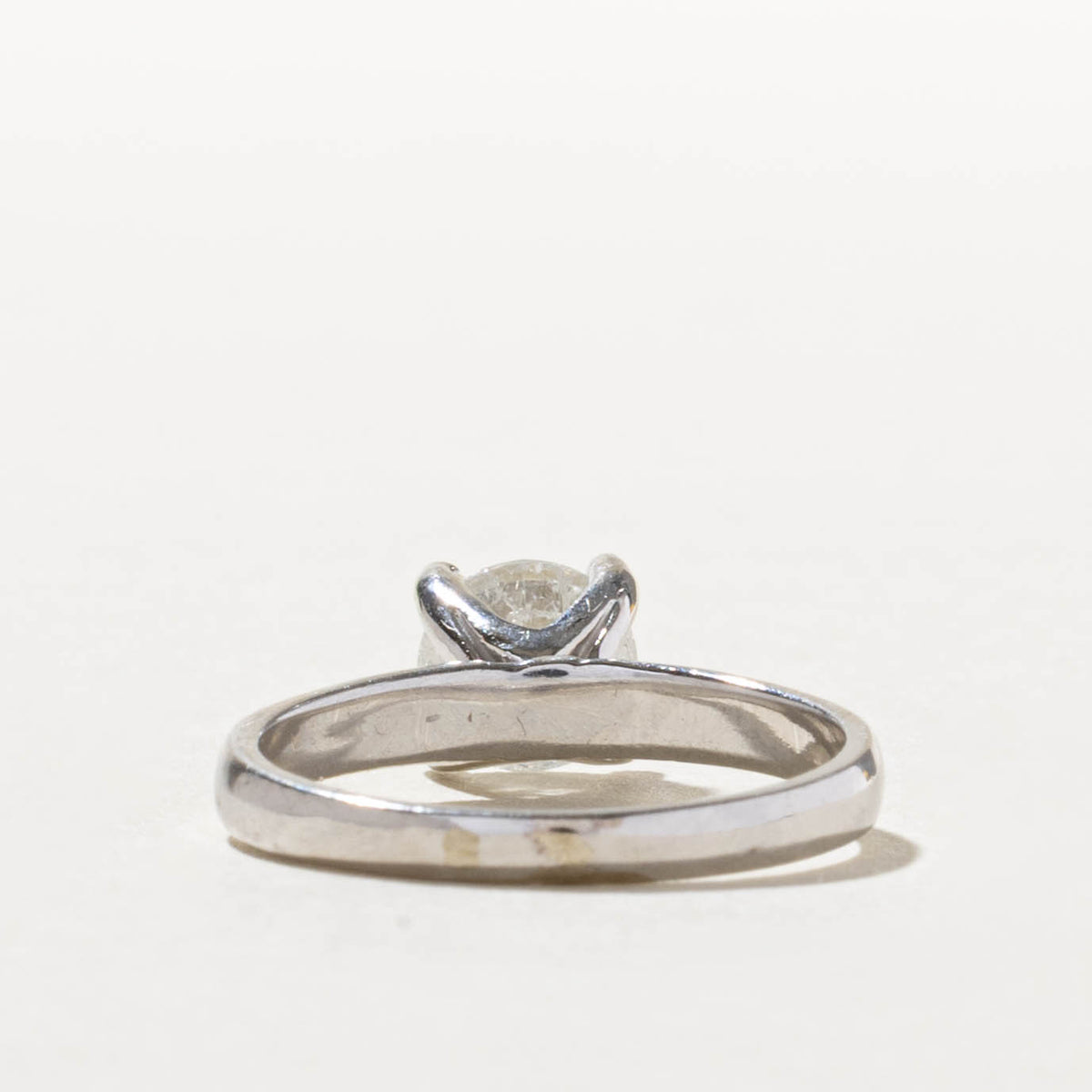 10k Round Brilliant Cut Solitaire Diamond Ring | 1.00ct I2 G | SZ 6