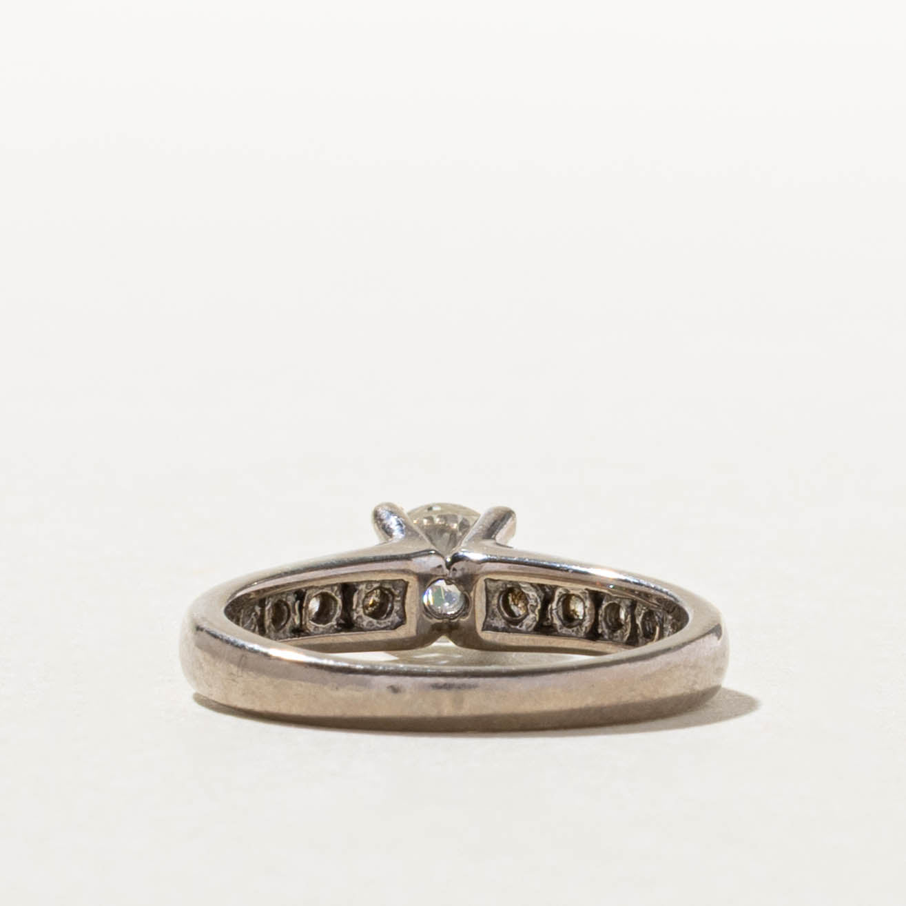 Canadian Diamond Channel Set Accented Ring | 0.56ct SI2 I, 0.35ctw | SZ 5