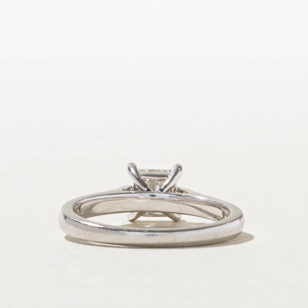 Princess Cut Solitaire Diamond Ring | 0.70ct VS2 J | SZ 6.25