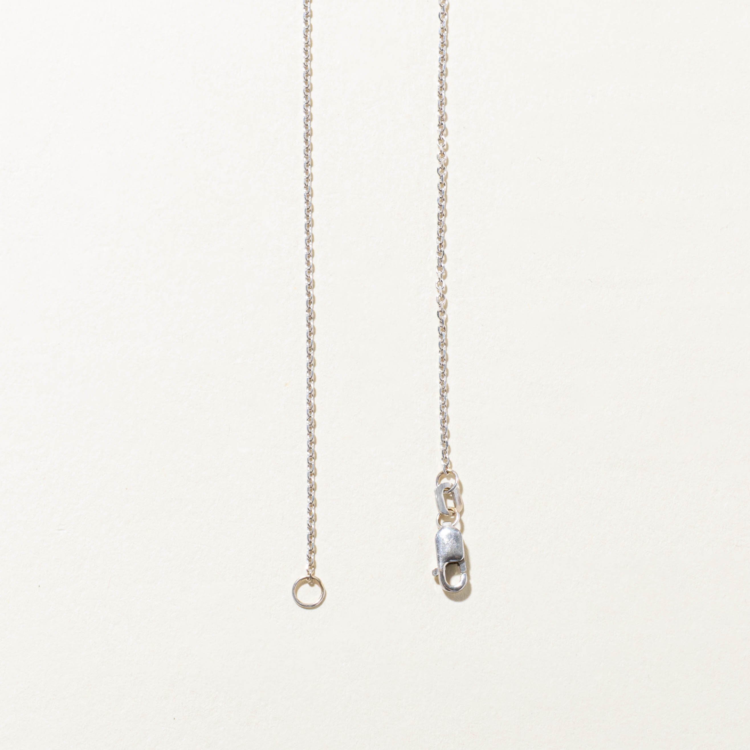 10k Three Stone Diamond Pendant Necklace | 0.48ctw | 18"