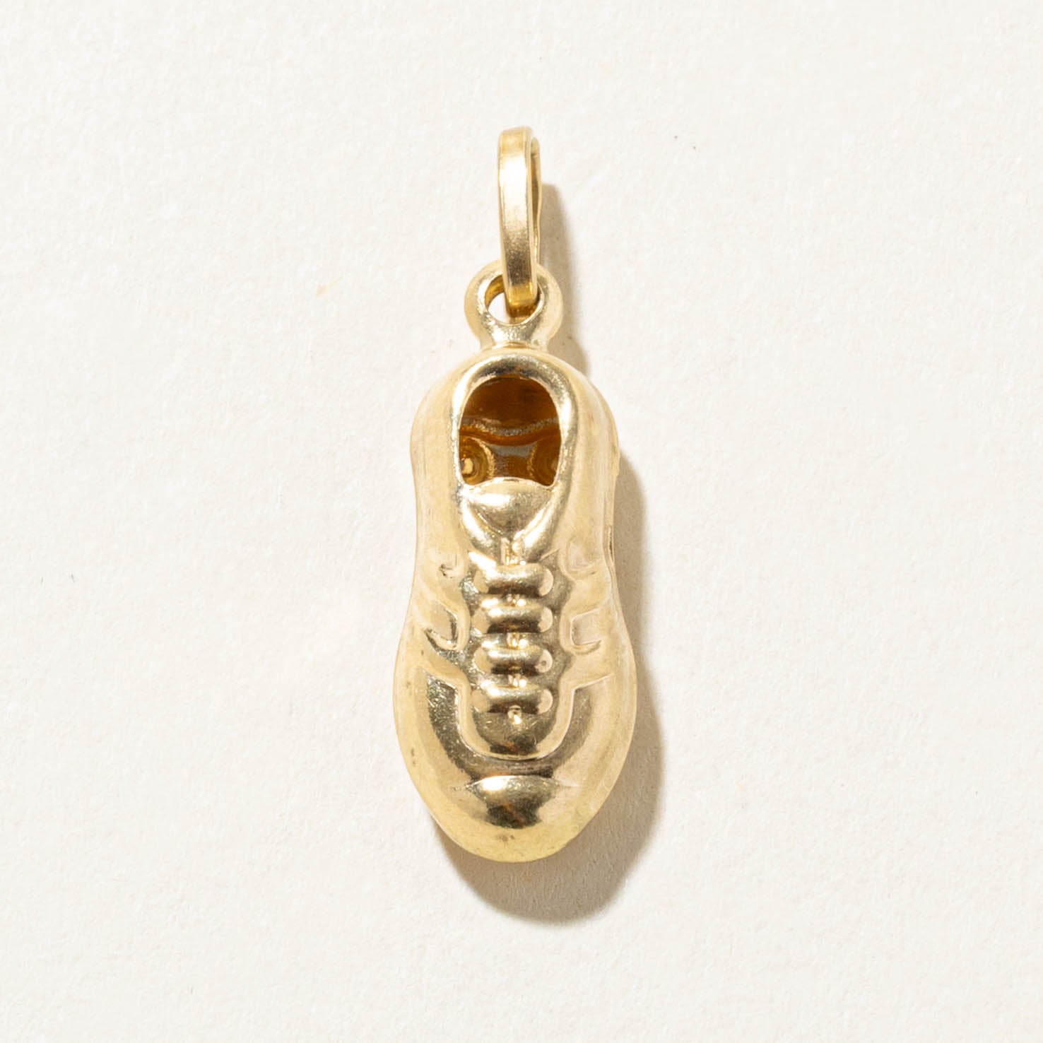 18k Italian Soccer Shoe Charm