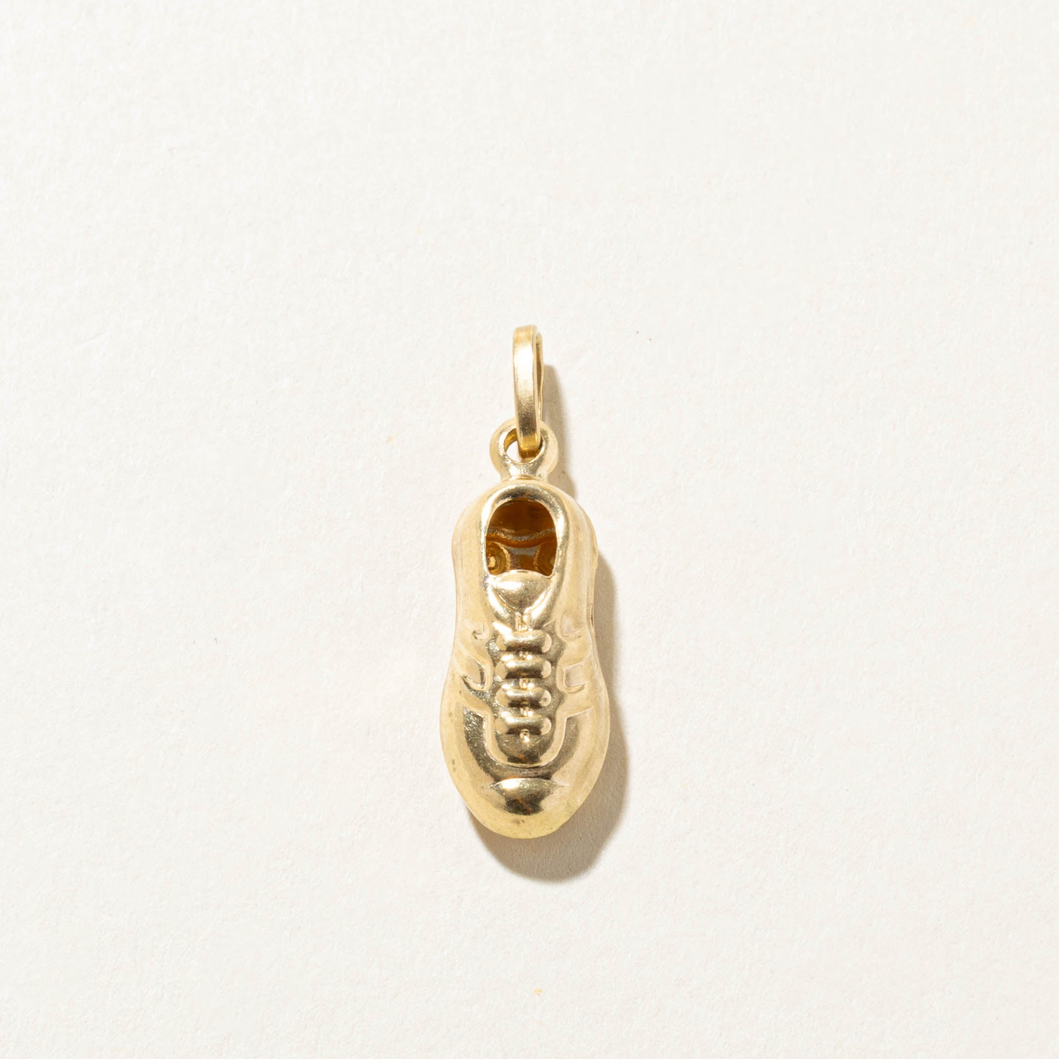 18k Italian Soccer Shoe Charm