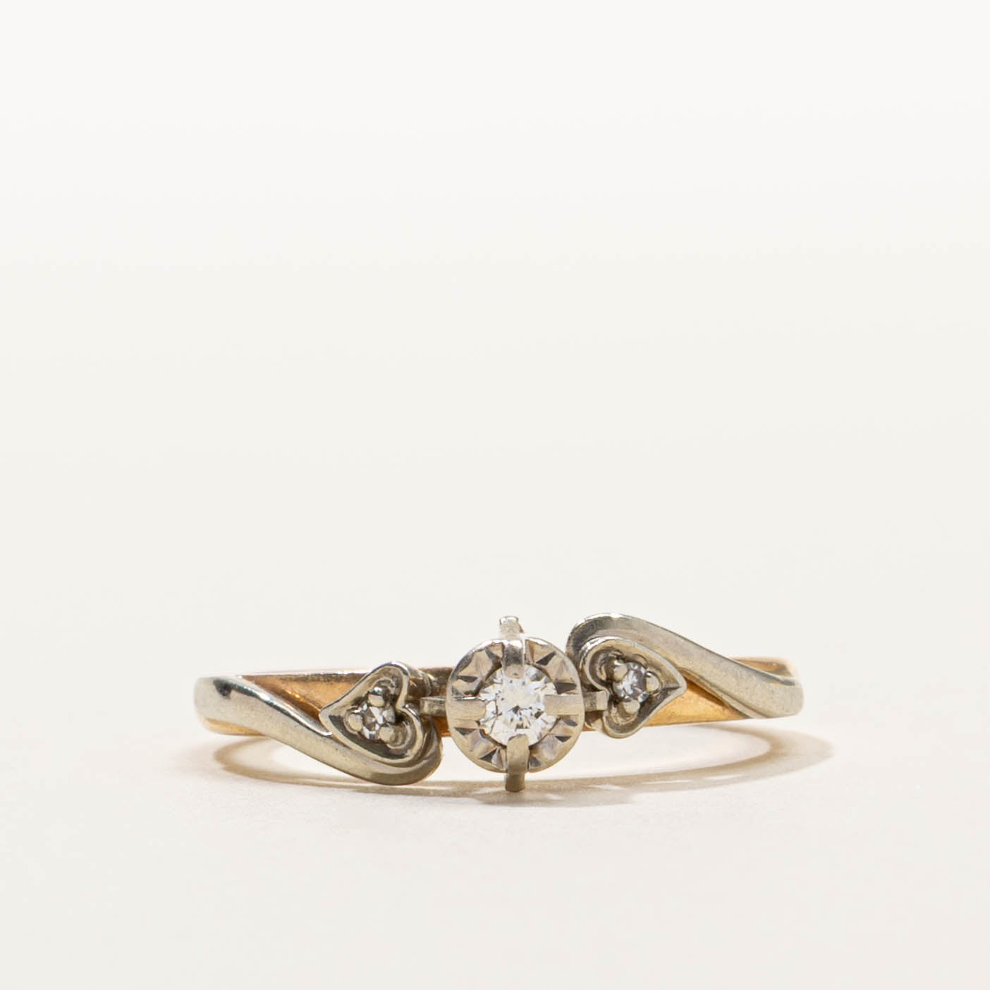 Vintage Canadian Illusion Set Diamond Ring | SZ 6