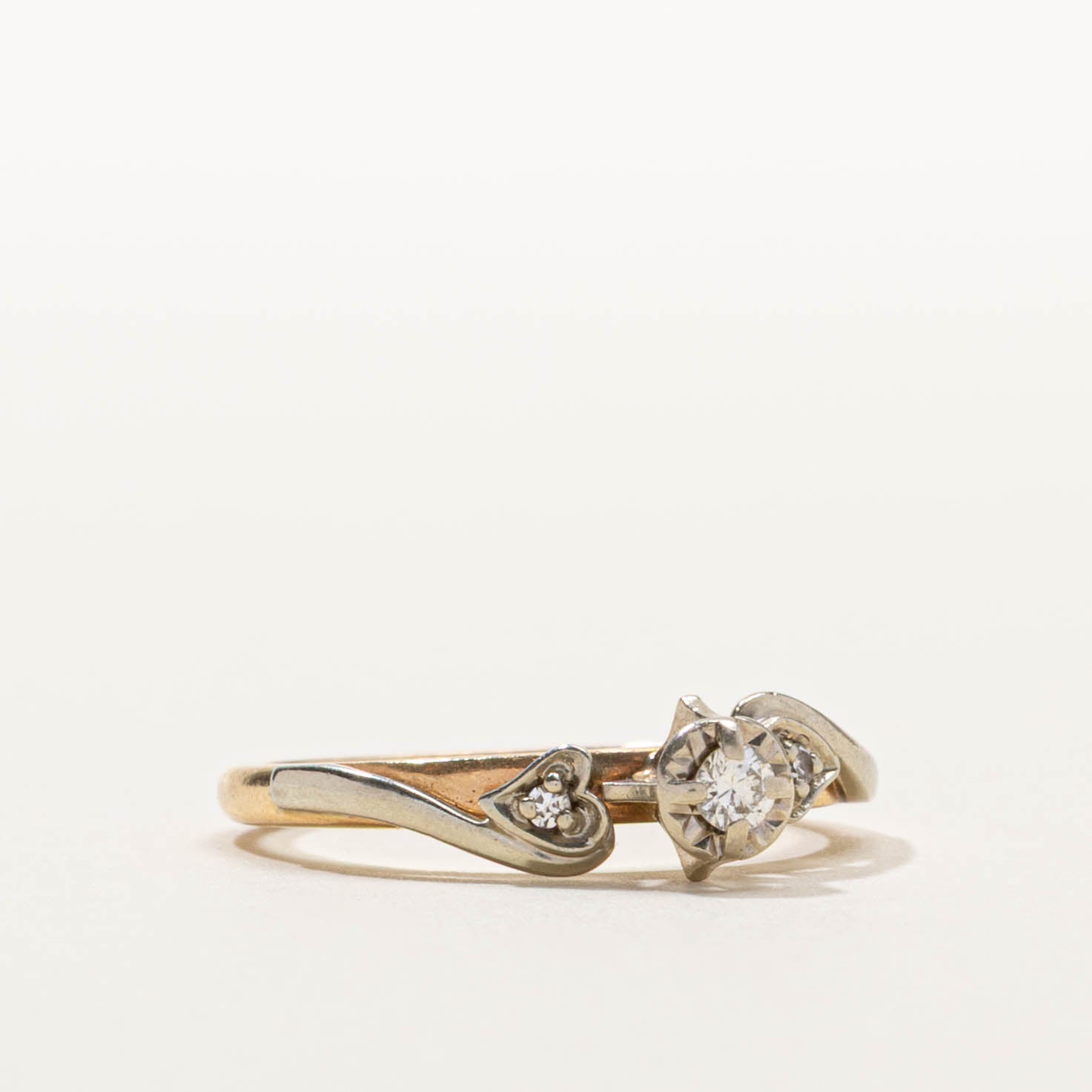 Vintage Canadian Illusion Set Diamond Ring | SZ 6