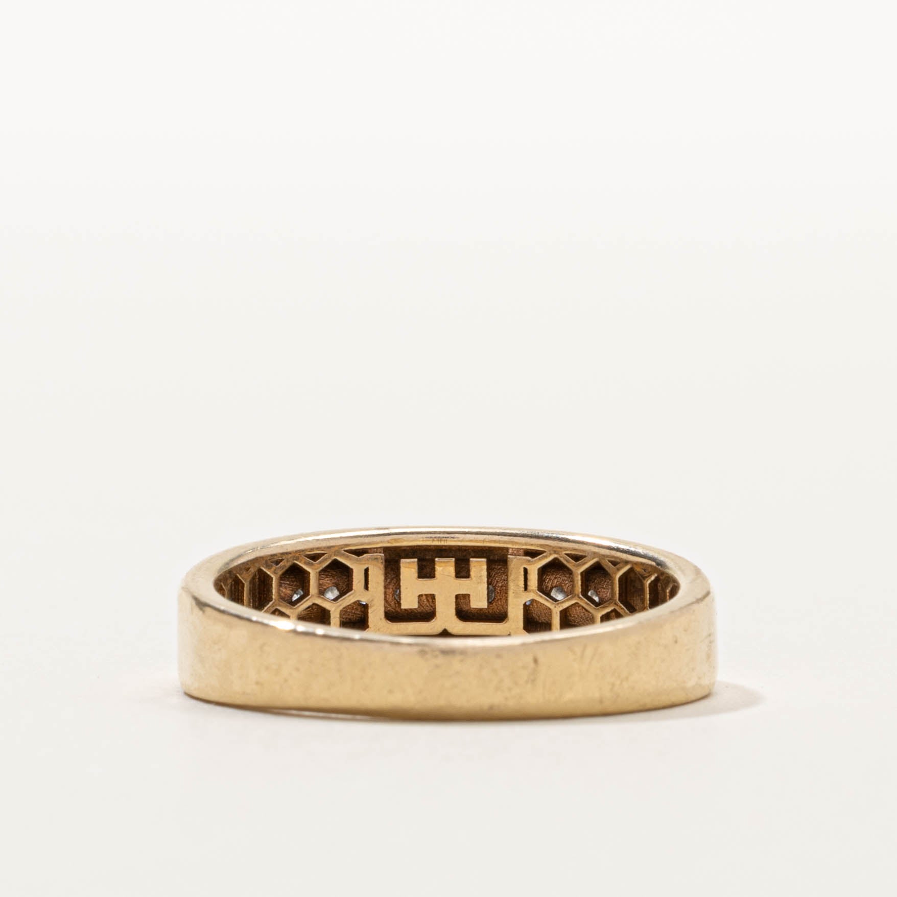 10k Channel Set Diamond Band | SZ 9