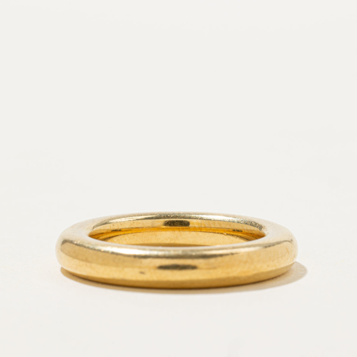18k Flush Set Diamond Tubular Band | 3.9mm | SZ 6.75