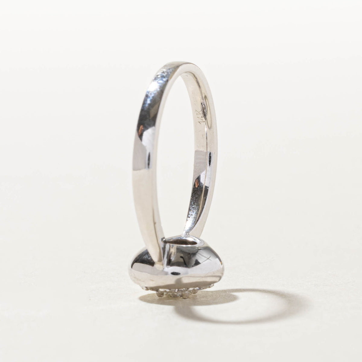 14k Bezel Set Diamond Cluster Ring | 0.46ctw | SZ 7.25