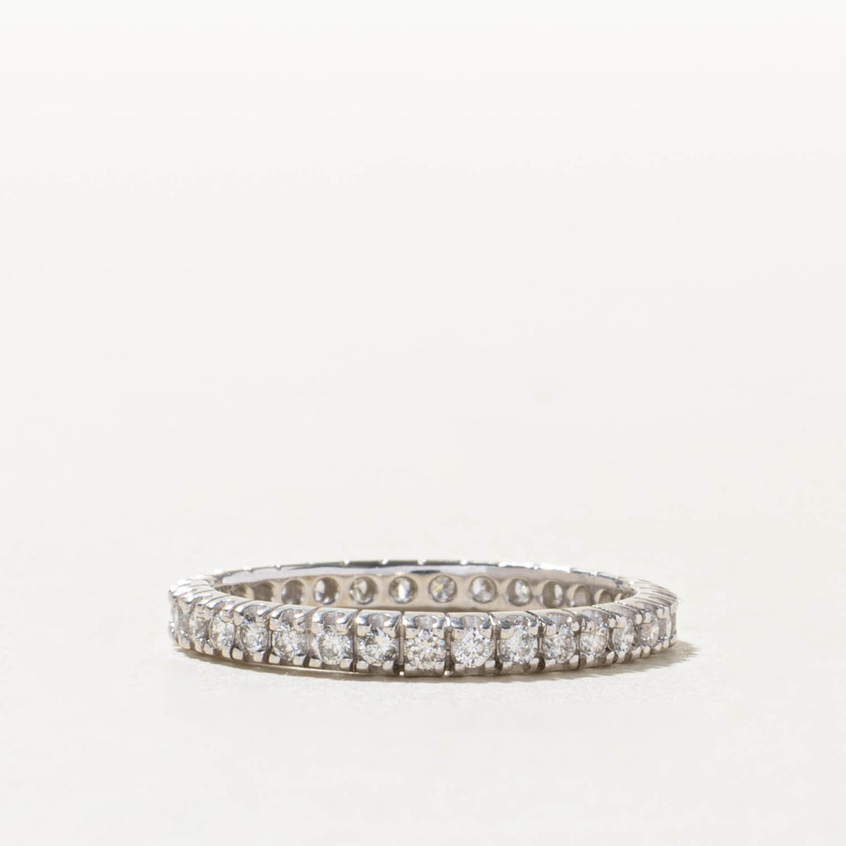 14k Eternity Diamond Band | 0.46ctw | 2.45mm | SZ 6