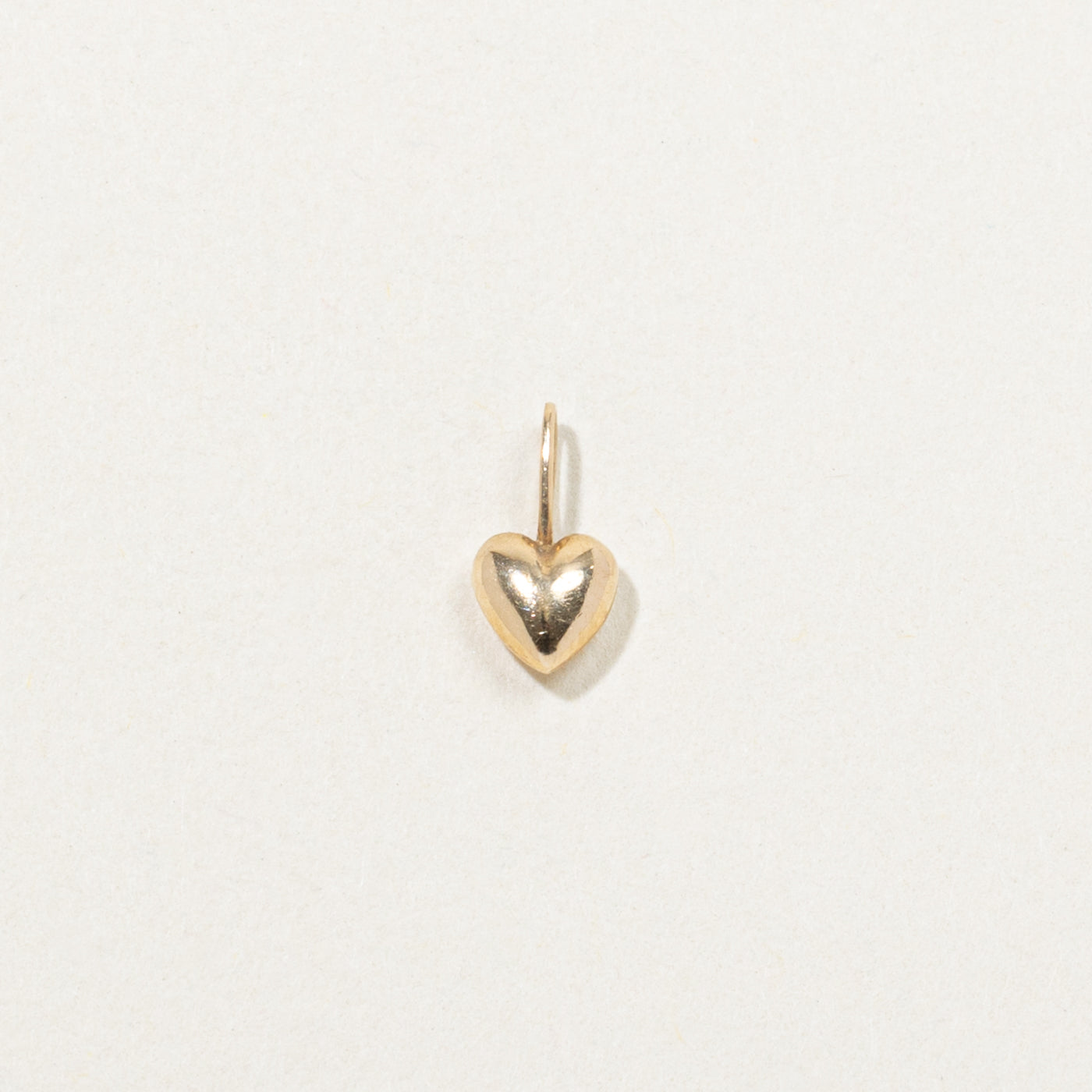 14k Yellow Gold Heart Pendant