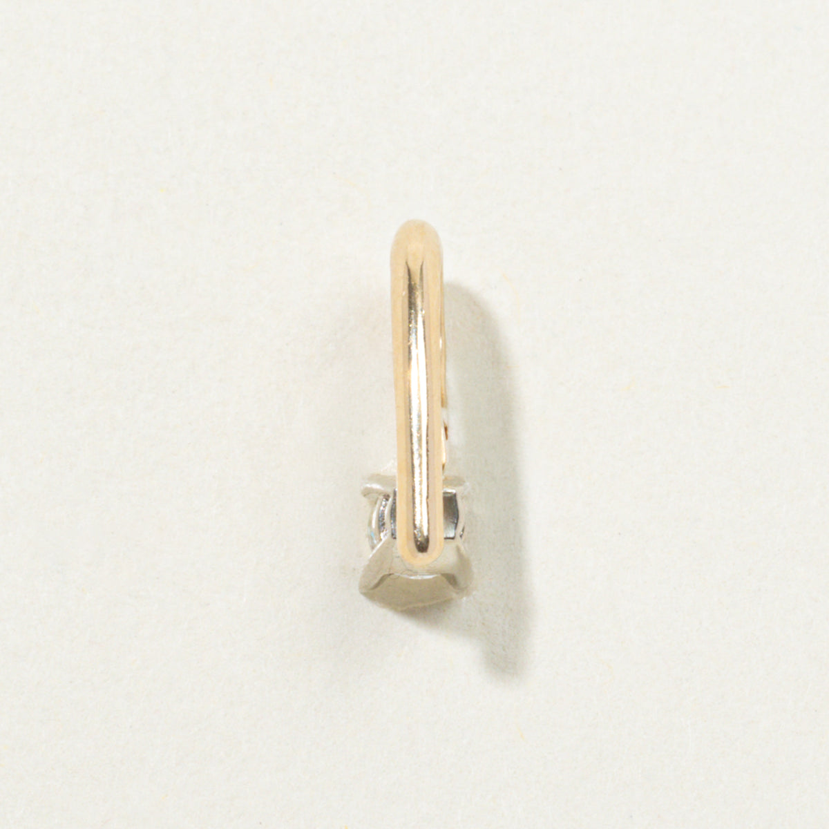 14k Solitaire Diamond Pendant | 0.20ct