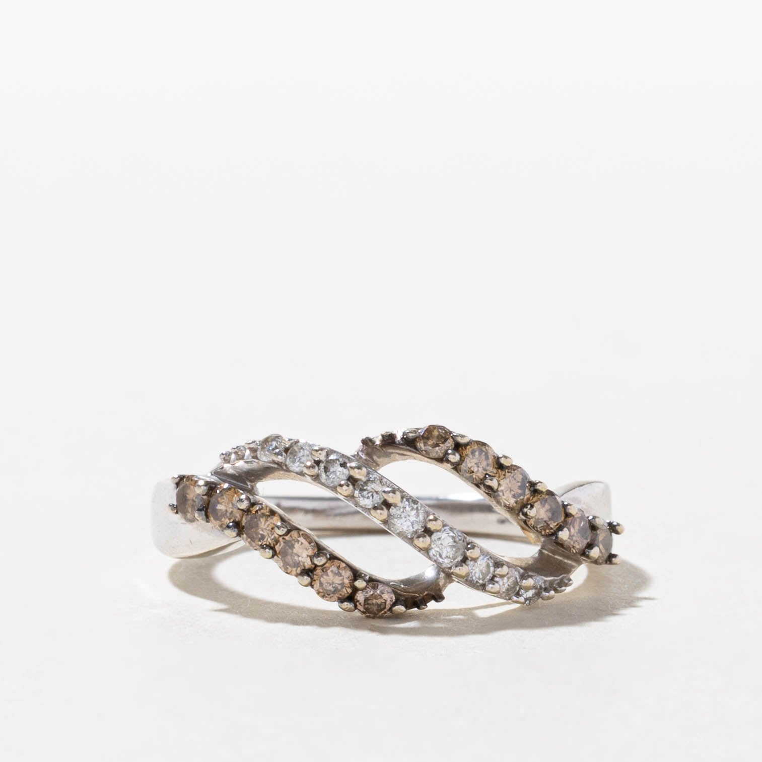 10k Diamond Multi Wave Ring | SZ 7