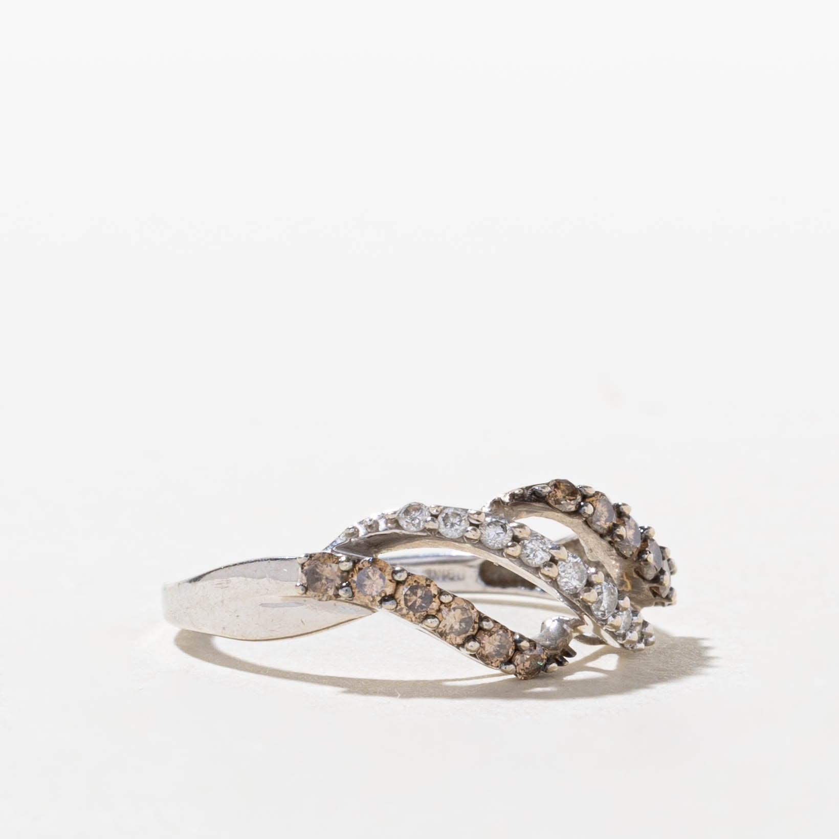 10k Diamond Multi Wave Ring | SZ 7