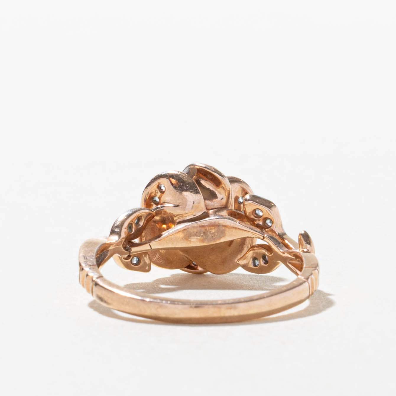 10k Diamond Enchanted Rose Ring | SZ 6.25
