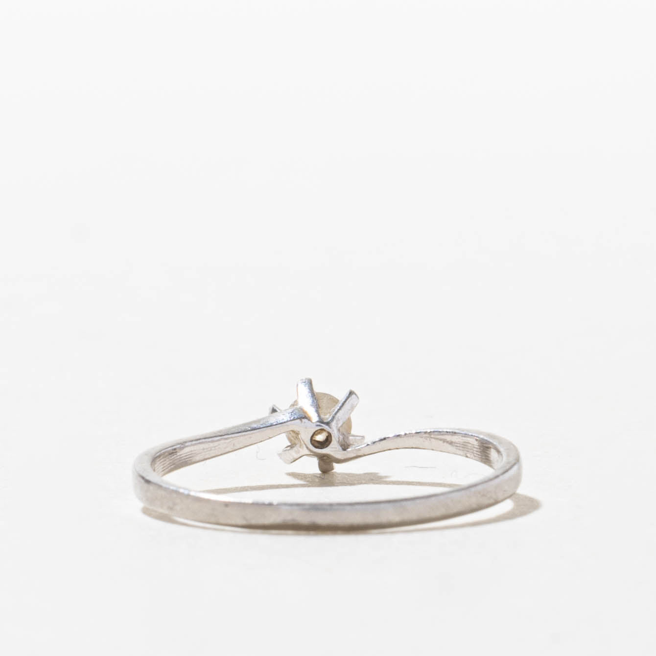 Diamond Petite Bypass Ring | SZ 5.75