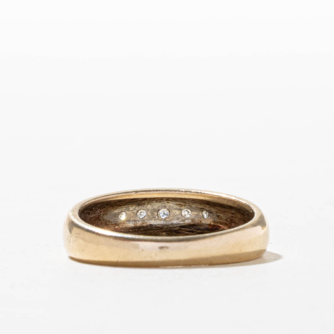 10k Diamond Marquise Design Band | SZ 9.25