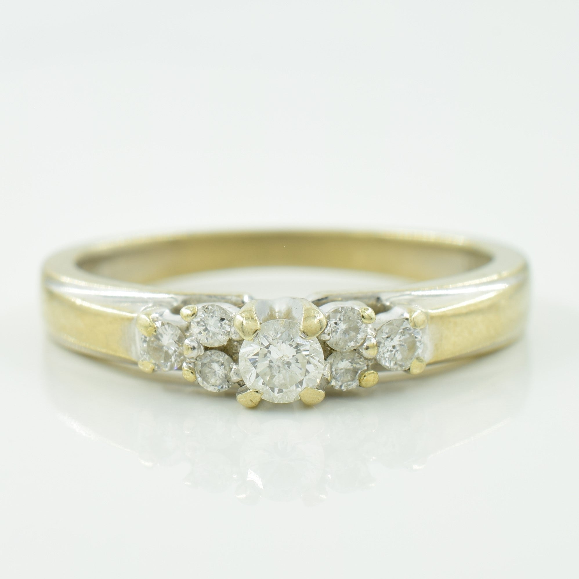 Diamond Cluster Set Ring | 0.26ctw | SZ 7 |