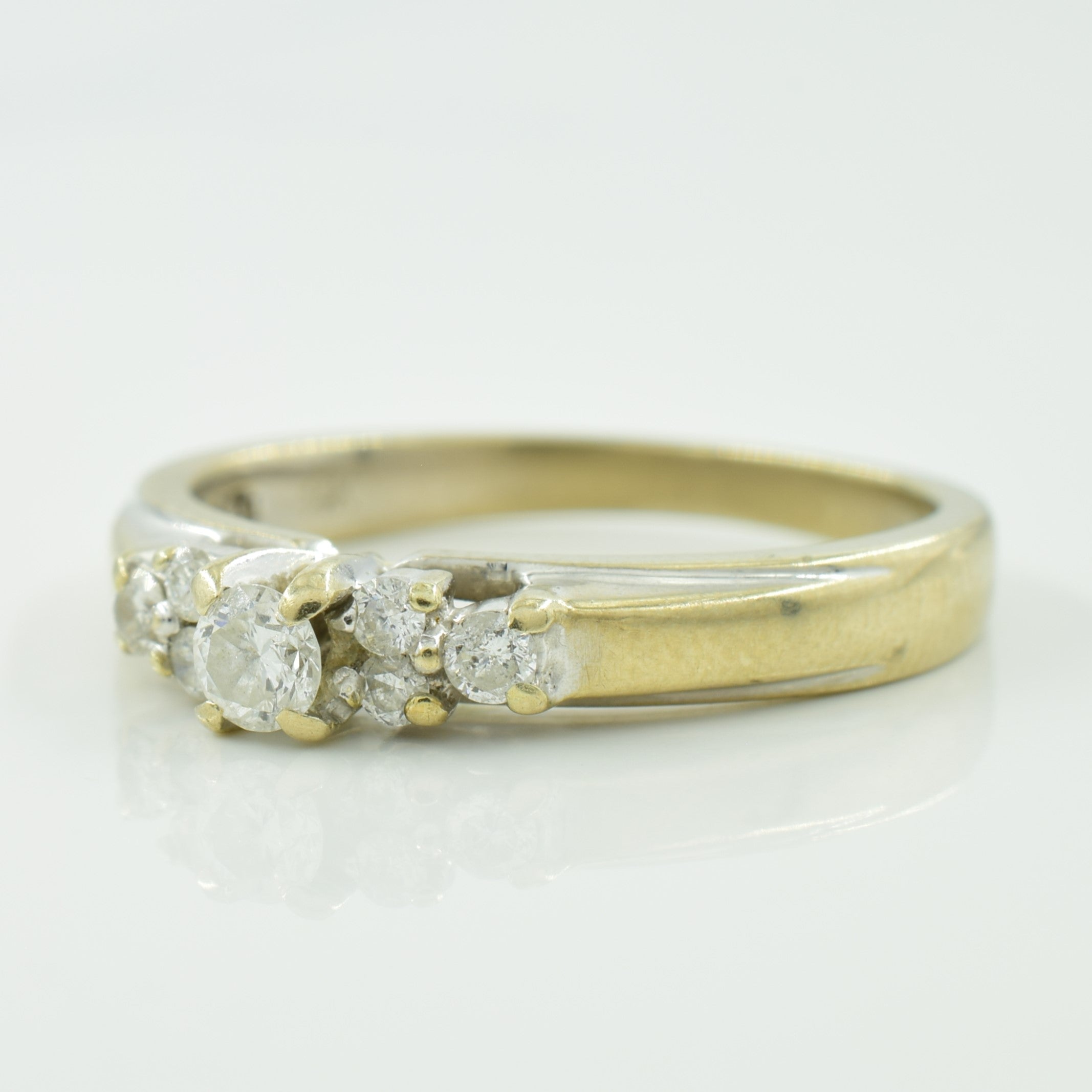 Diamond Cluster Set Ring | 0.26ctw | SZ 7 |