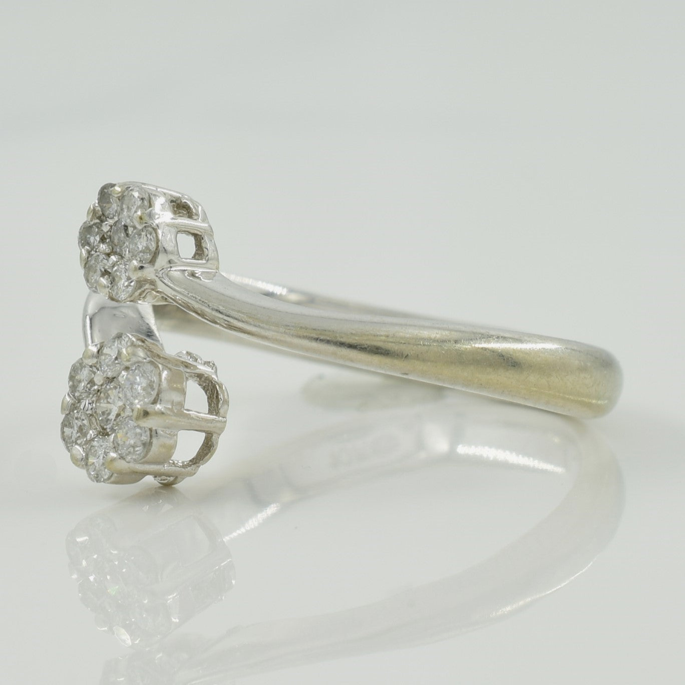 Bypass Diamond Ring | 0.18ctw | SZ 3.5 |
