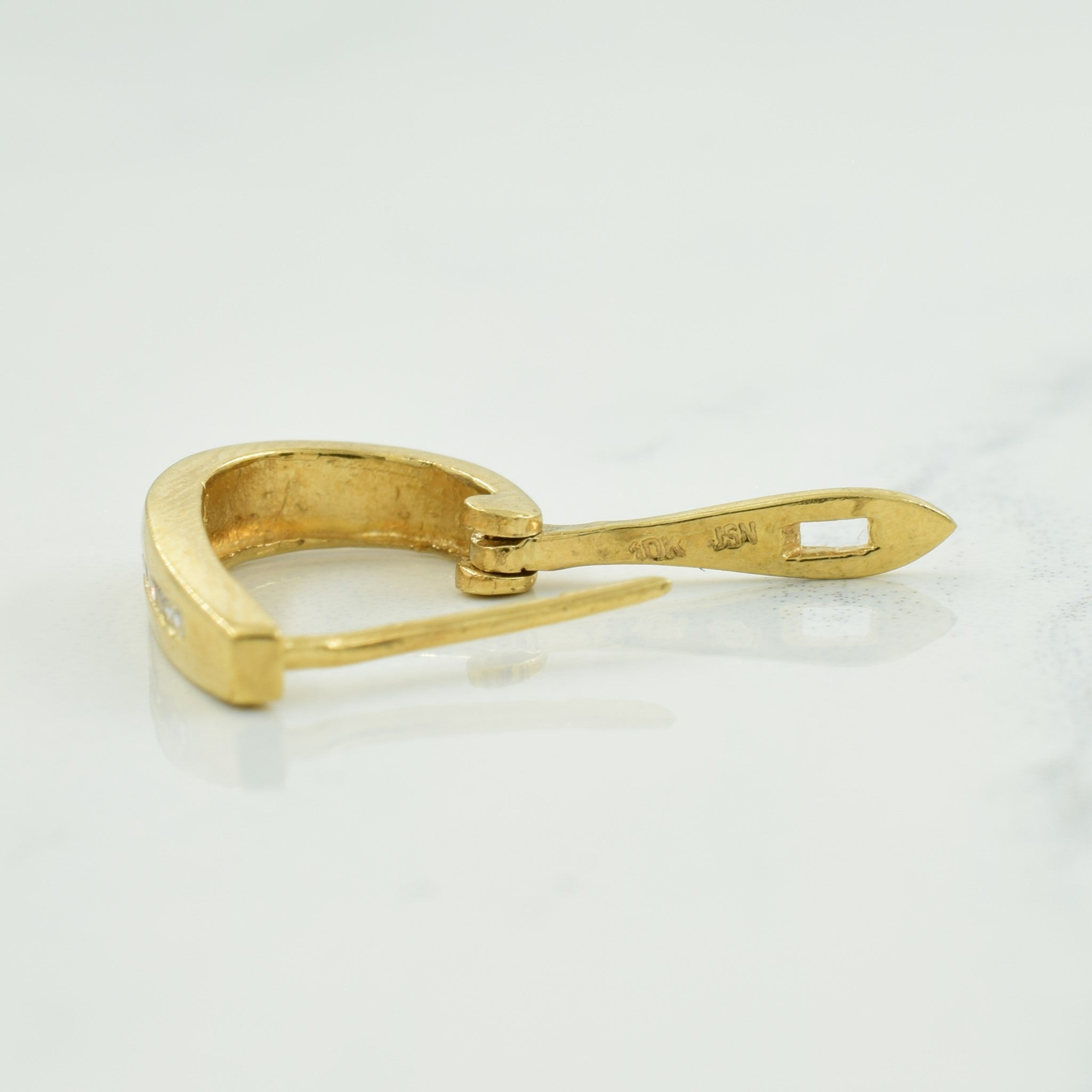 Diamond Huggie Earrings | 0.09ctw |