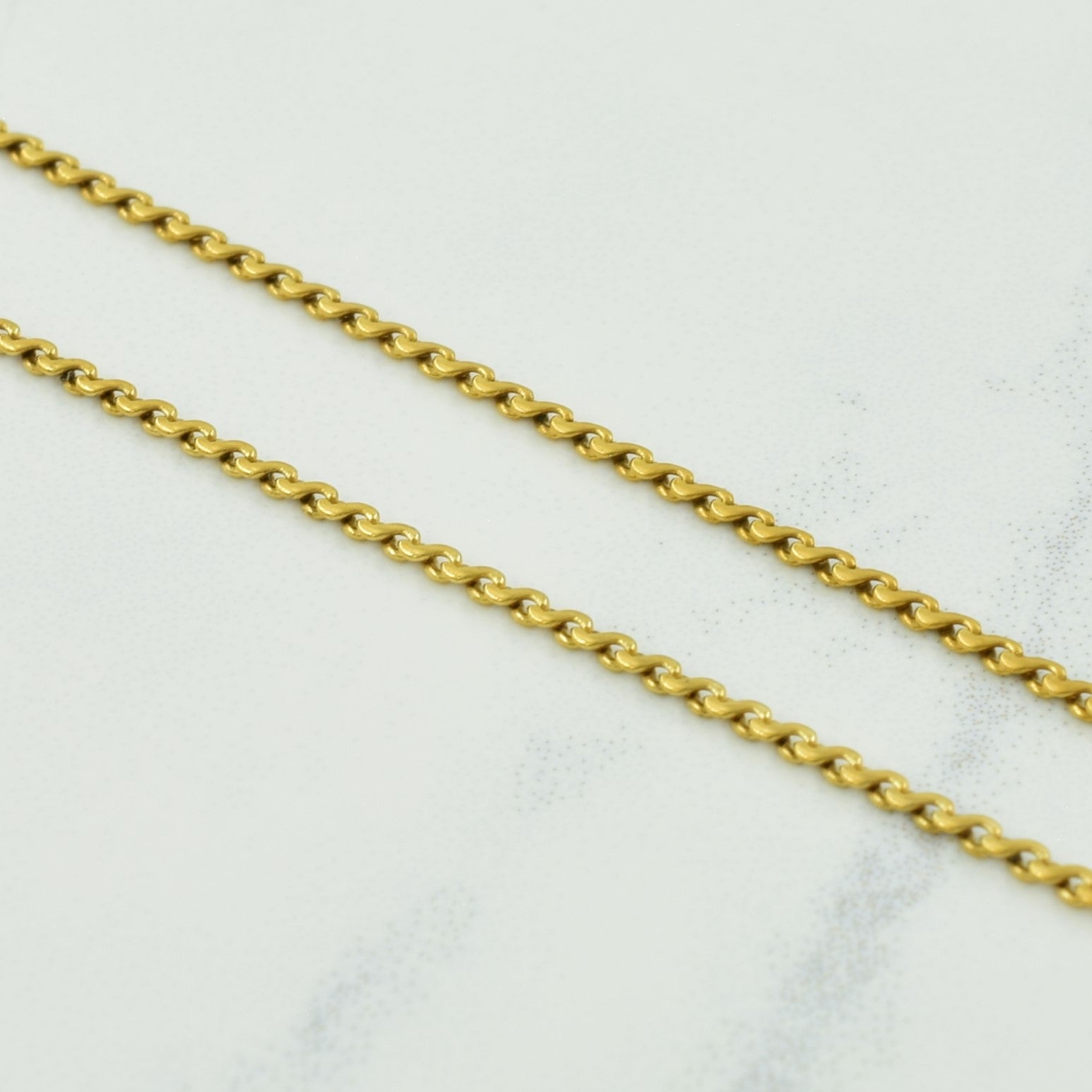 18k Yellow Gold Serpentine Chain | 24.5" |
