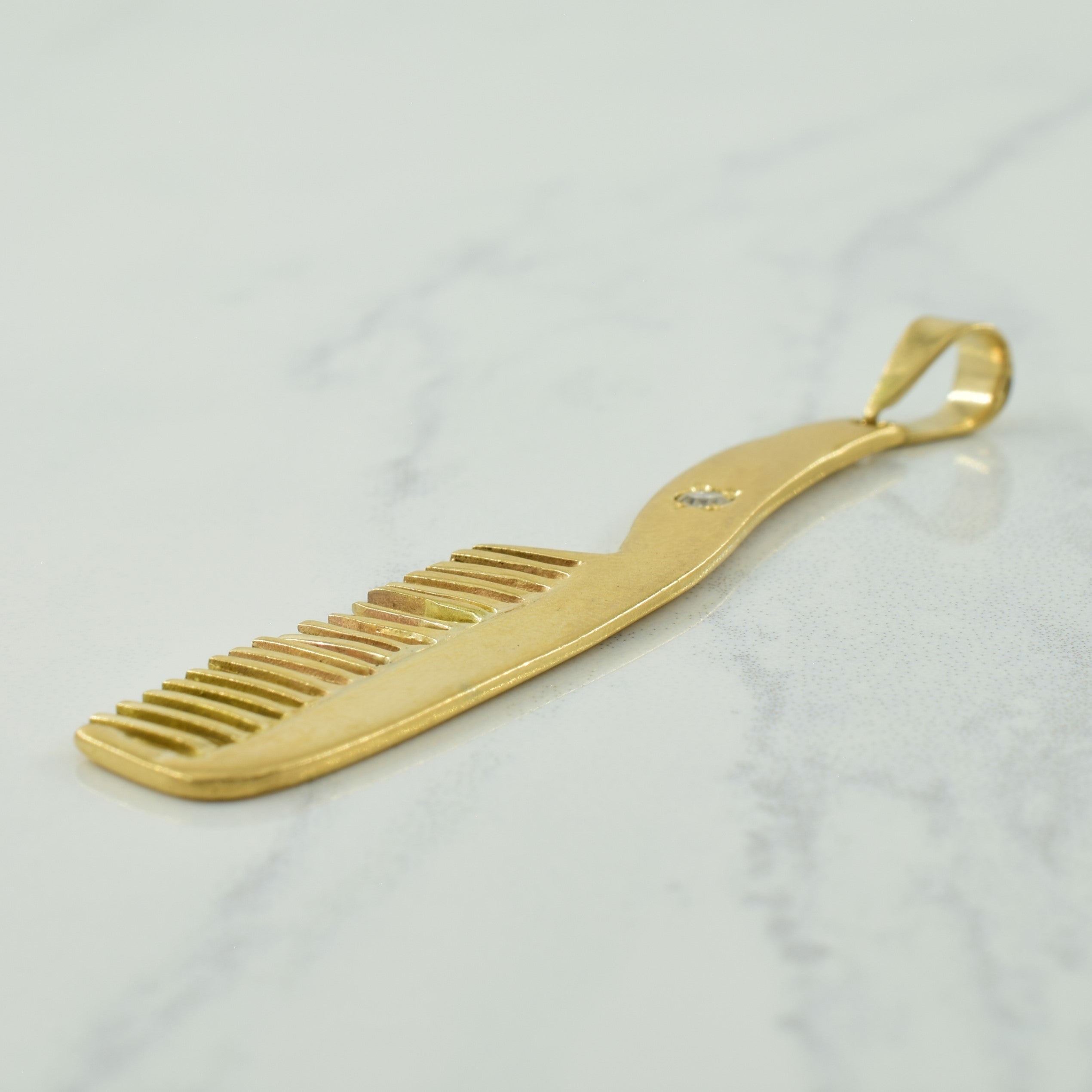 Diamond Comb Pendant | 0.05ct |