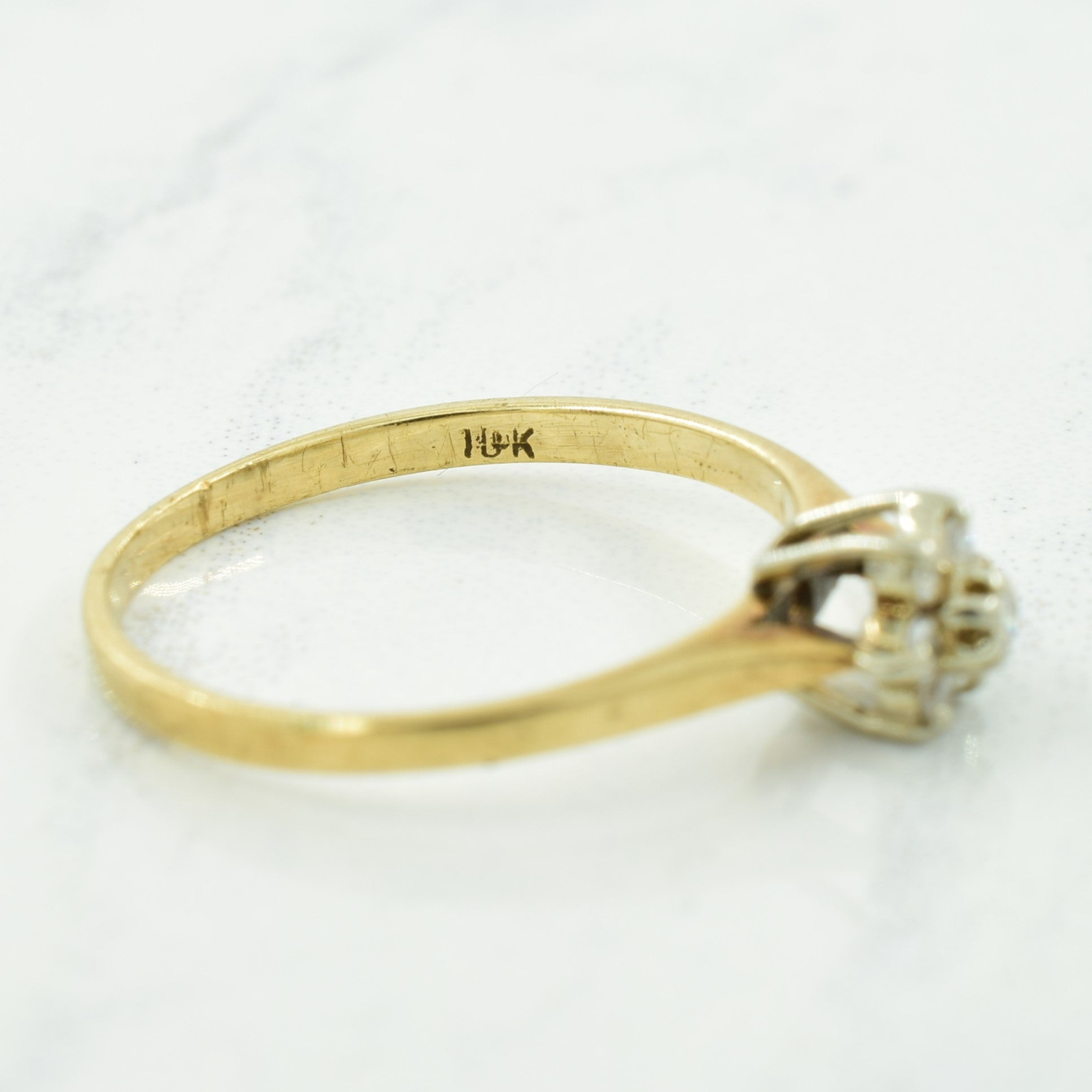 Cluster Diamond Ring | 0.05ctw | SZ 4.25 |