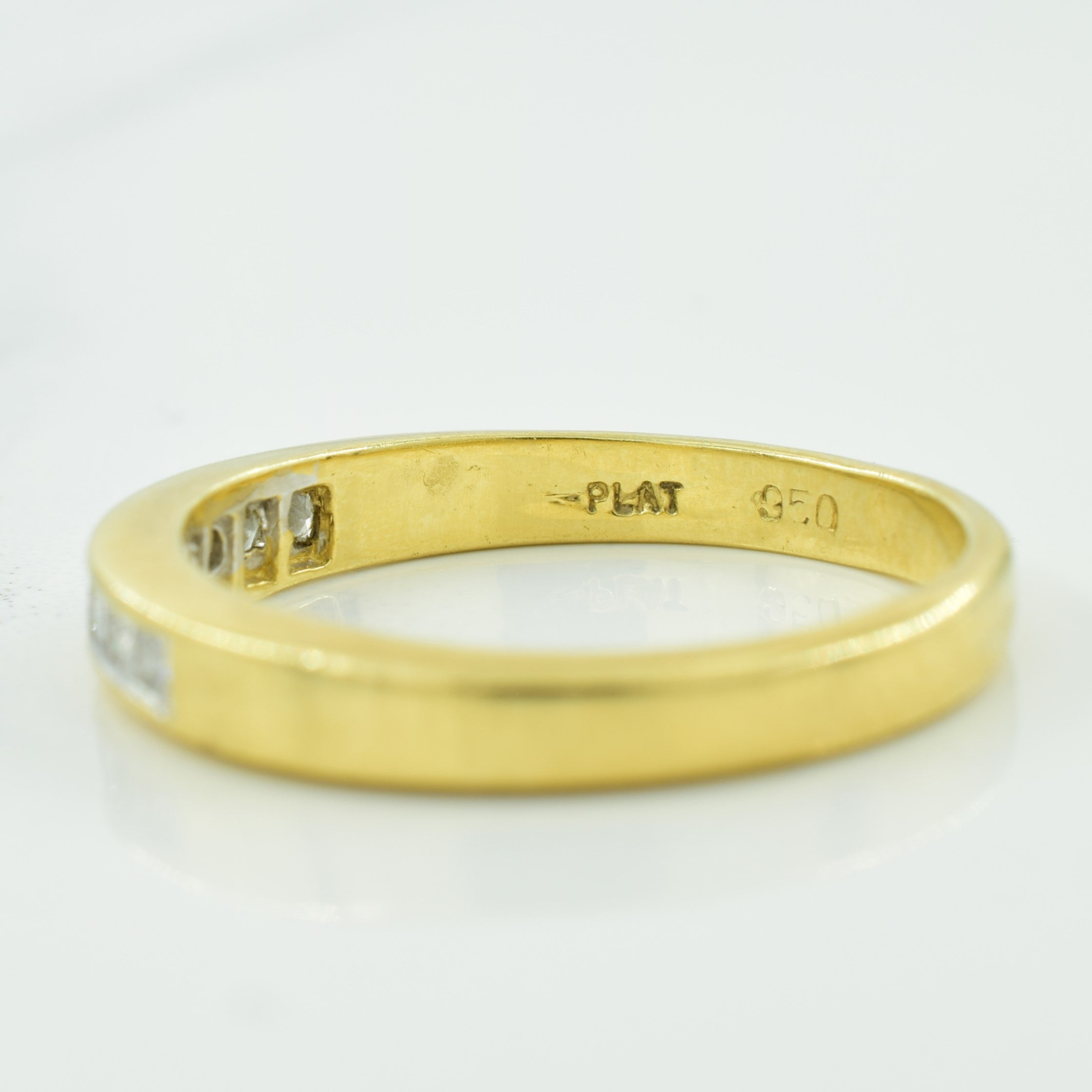 Channel Set Diamond Ring | 0.50ctw | SZ 6.75 |