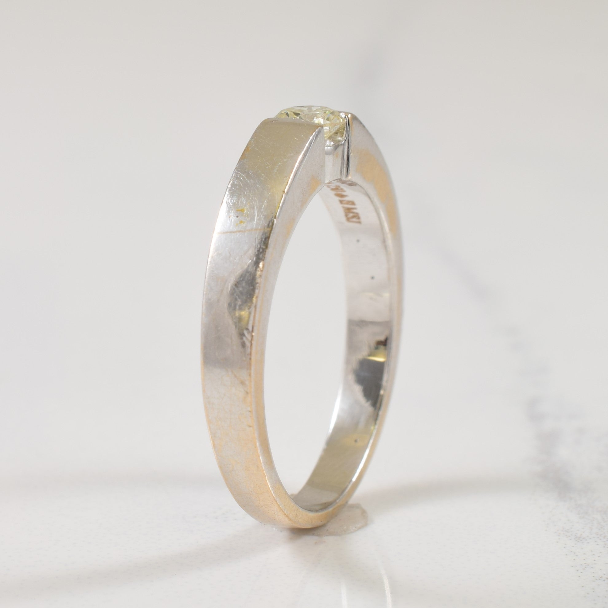 Solitaire Diamond Ring | 0.16ct | SZ 6.25 |