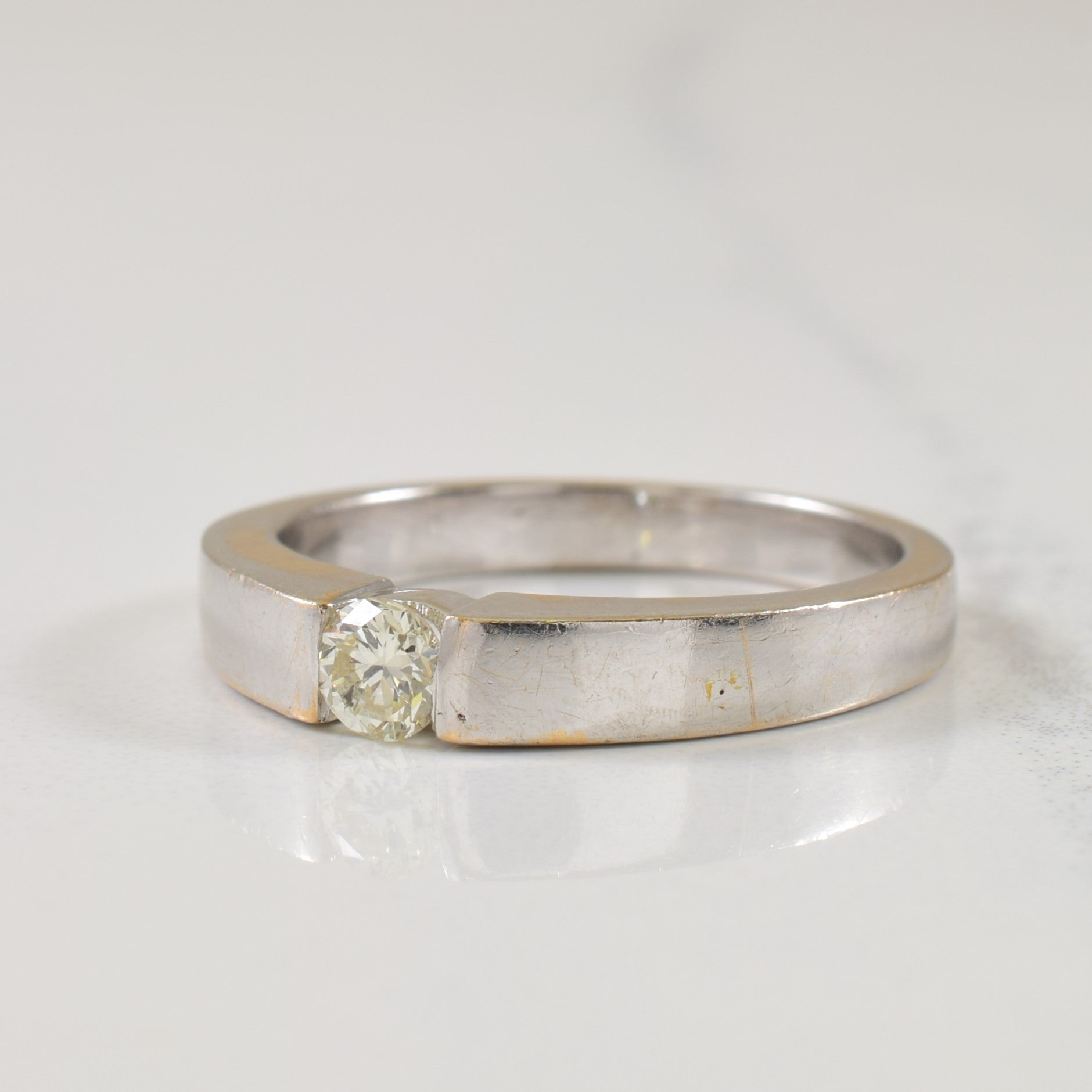Solitaire Diamond Ring | 0.16ct | SZ 6.25 |