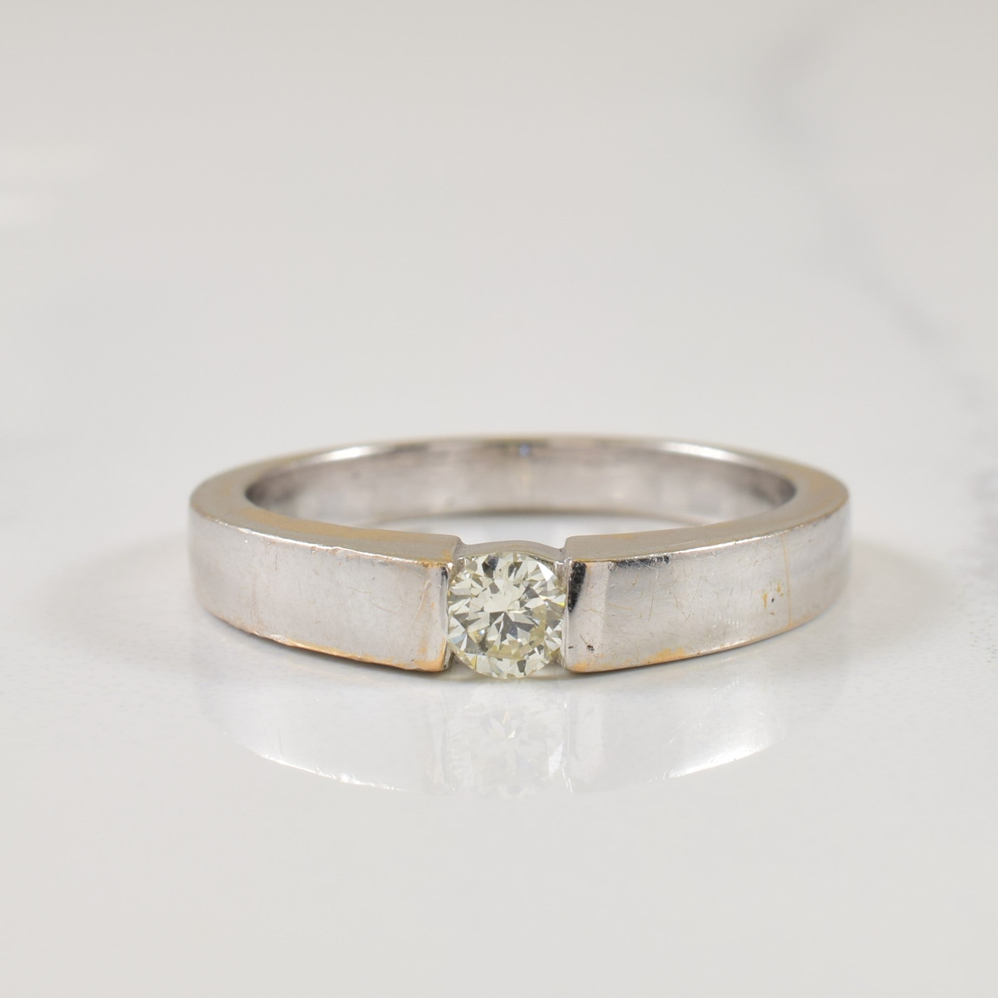 Solitaire Diamond Ring | 0.16ct | SZ 6.25 |