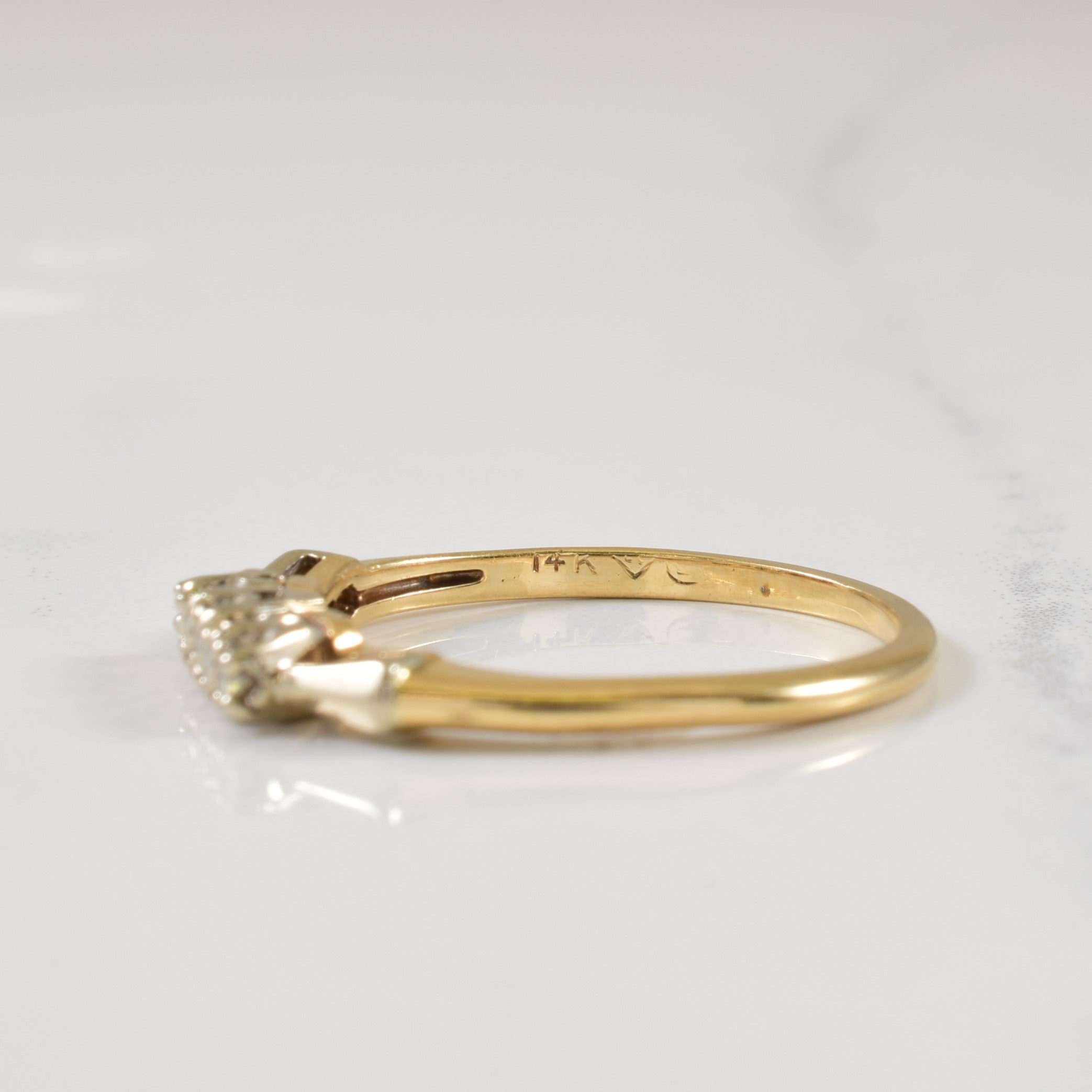 Five Stone Diamond Ring | 0.05ctw | SZ 7.25 |