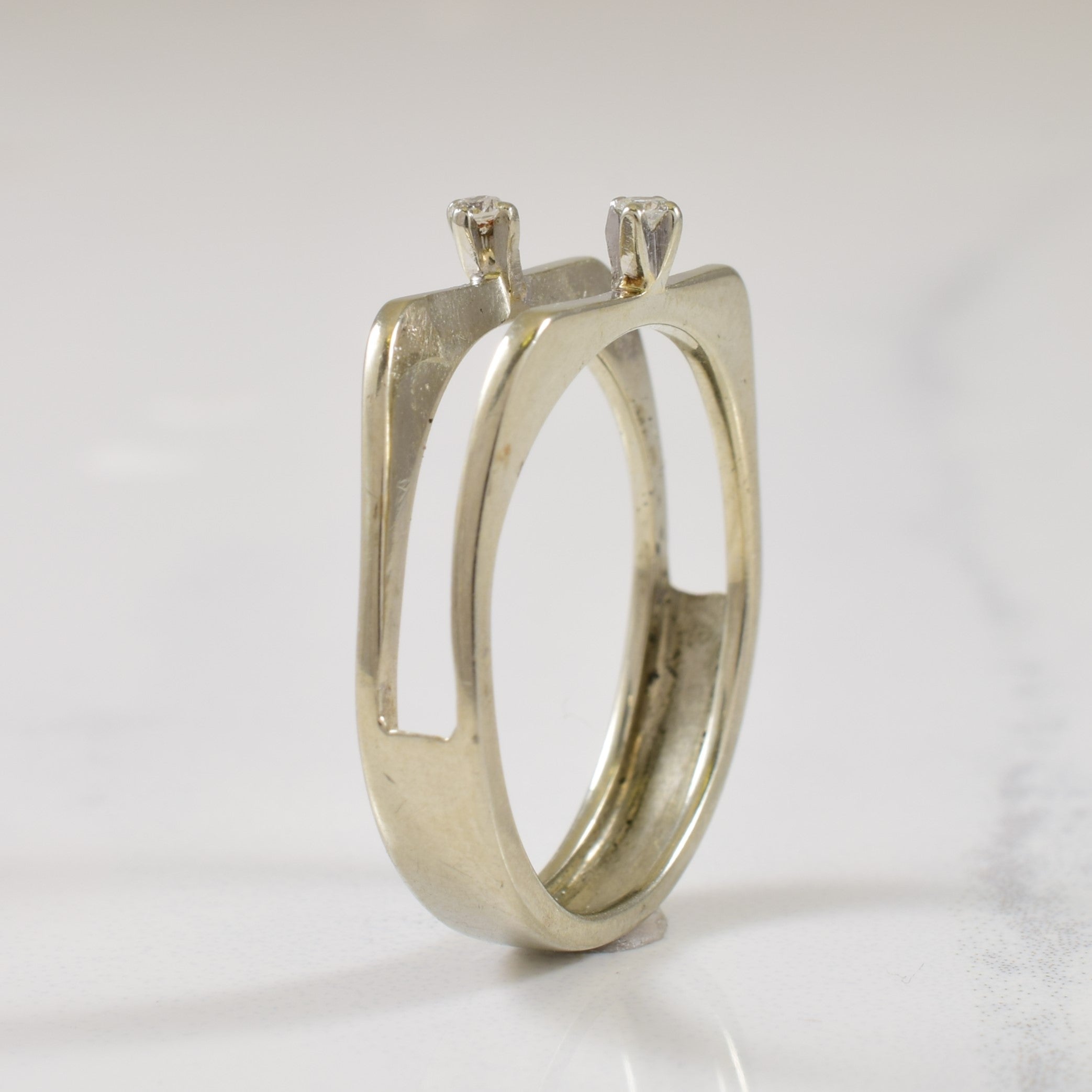 Dual Diamond Ring | 0.04ctw | SZ 7.5 |