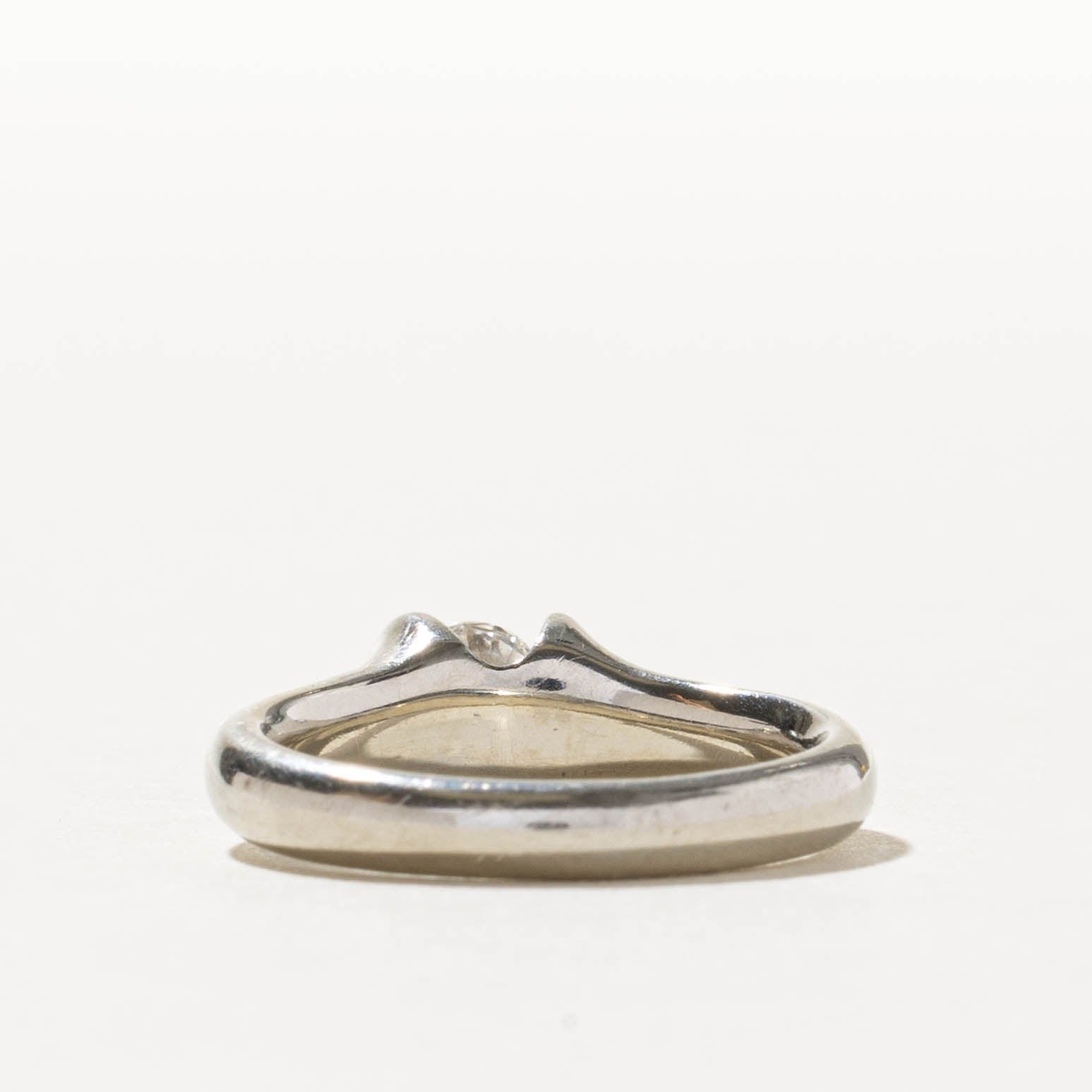 14k Tension Set Diamond Engagement Ring | 0.44ct | SZ 6