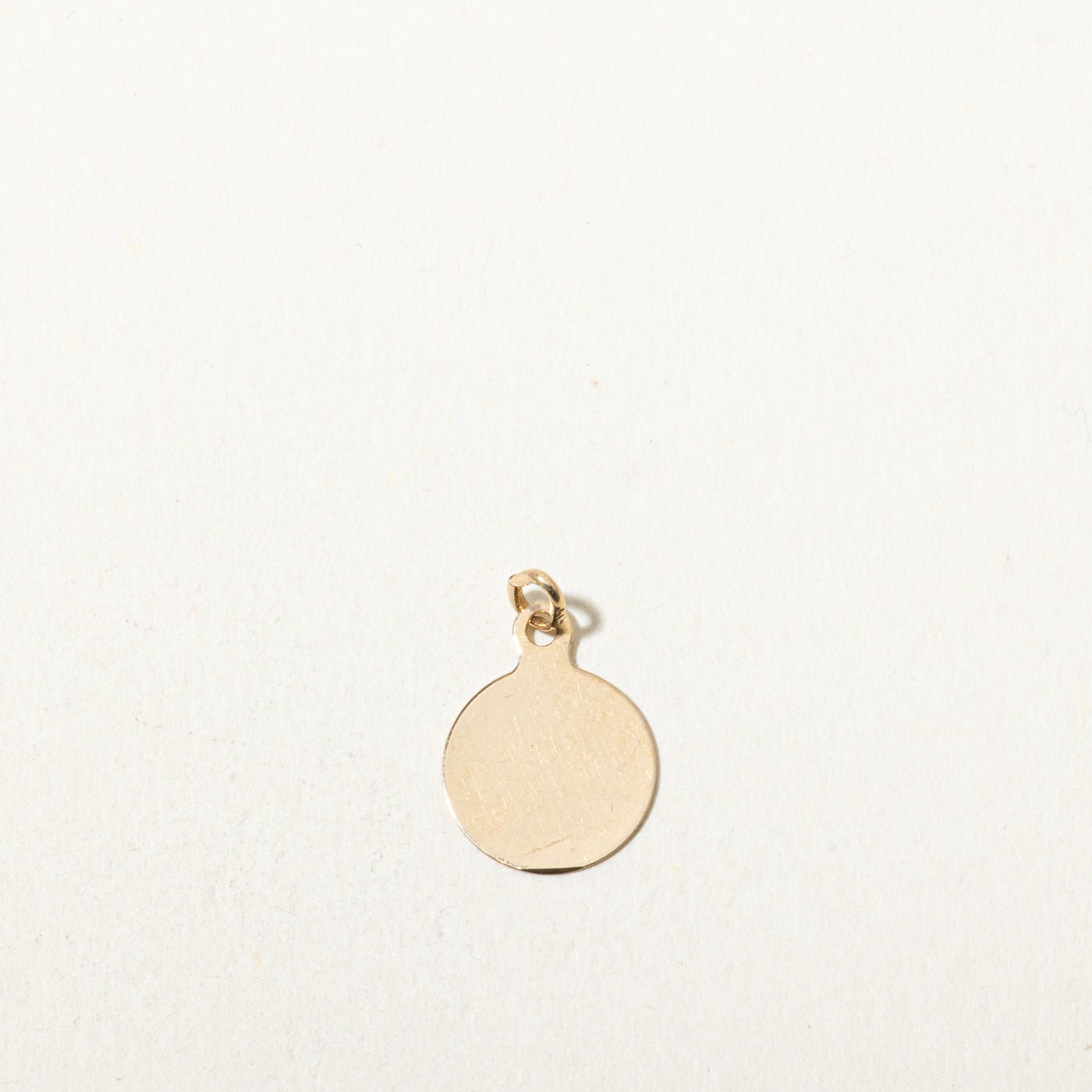 10k Yellow Gold Engraved Leo Zodiac Charm