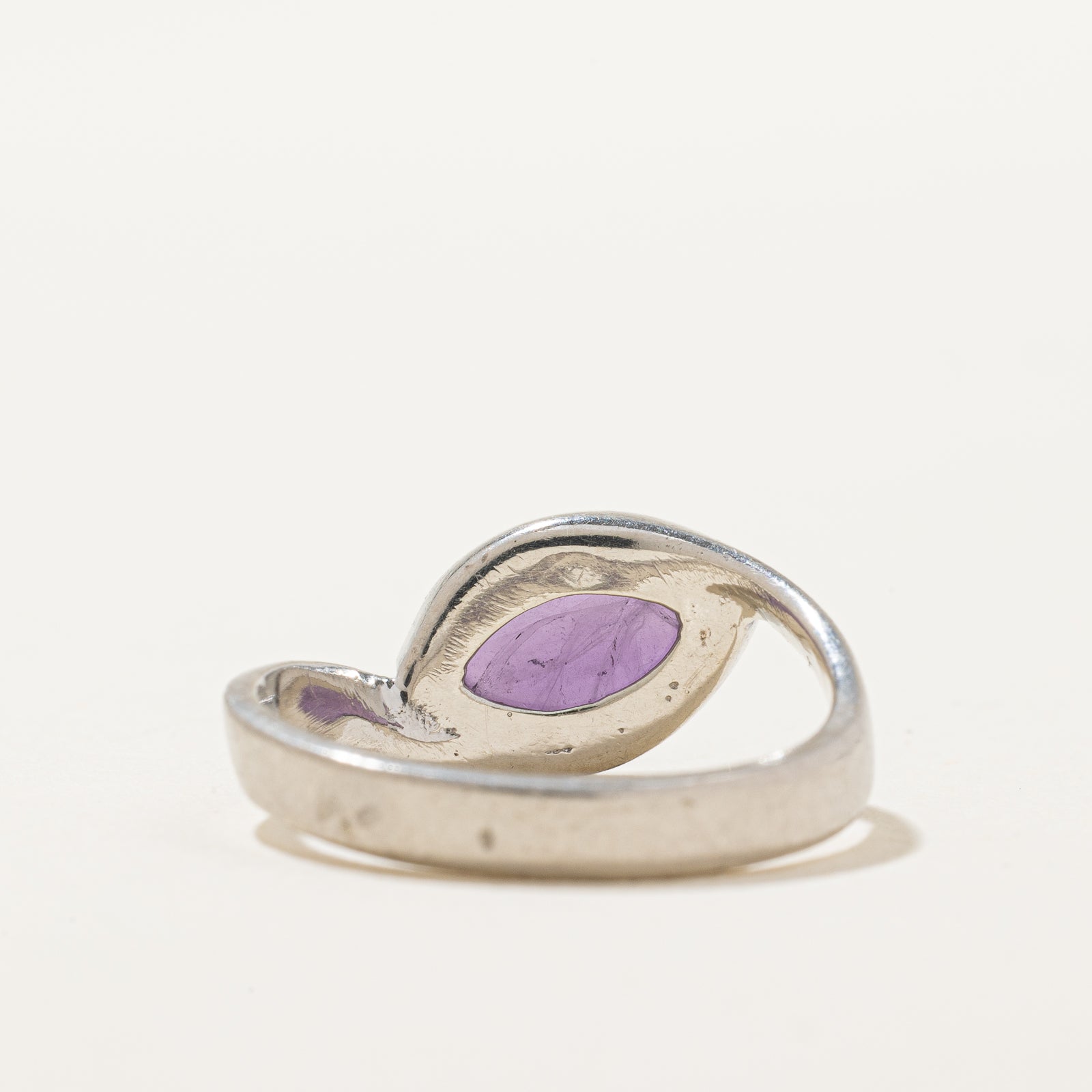 Cabochon Cut Amethyst Ring | 0.60ct | SZ 4.5 |