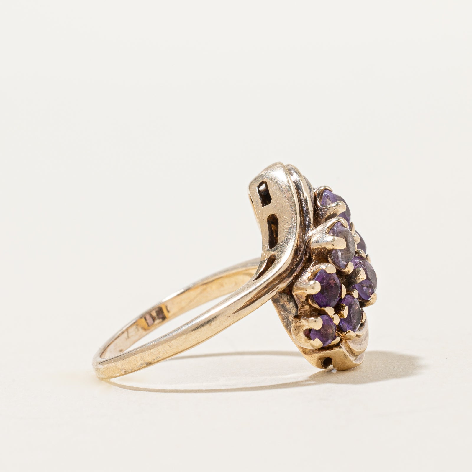 'Birks' Amethyst Waterfall Ring | 1.00ctw | SZ 5.5 |