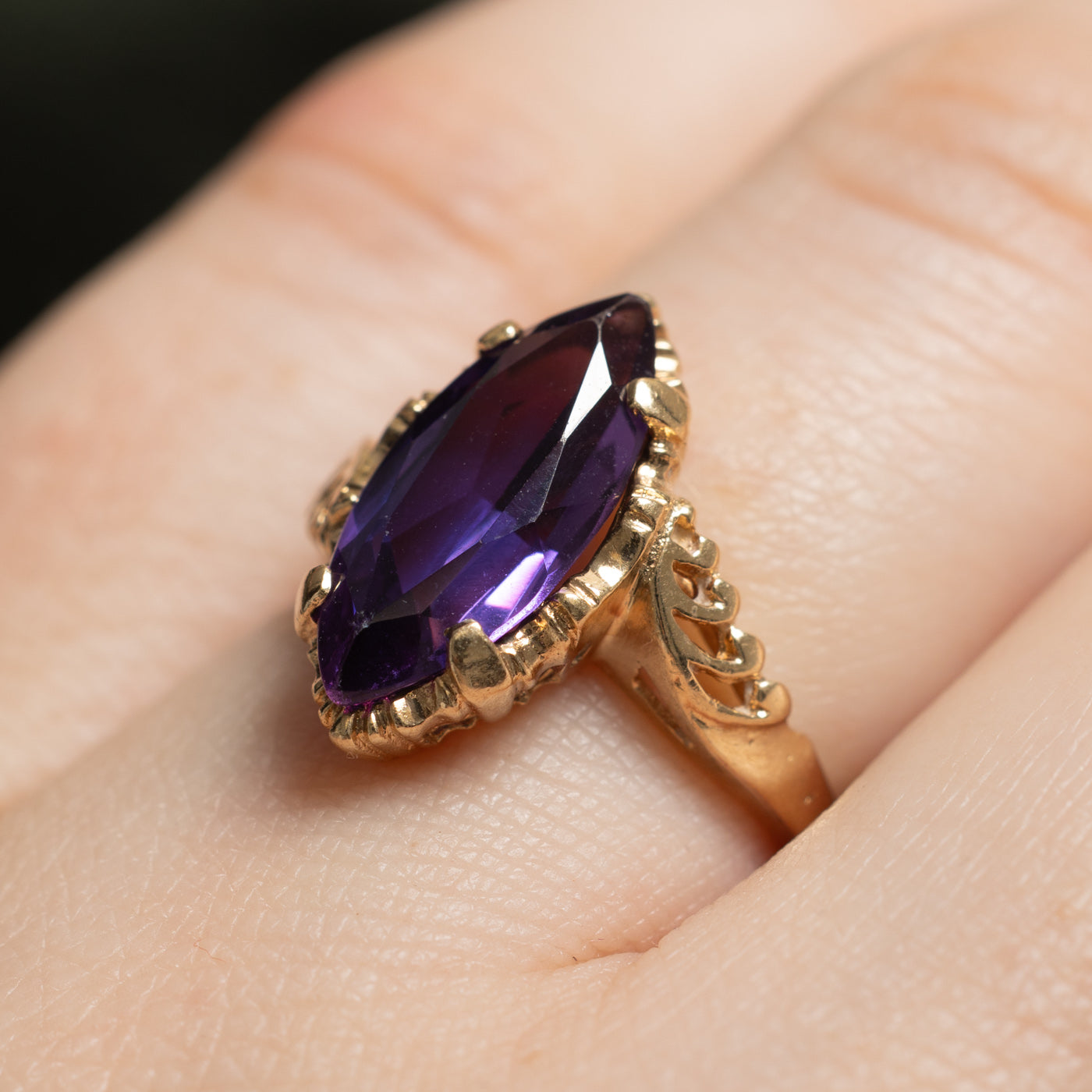 Marquise Cut Synthetic Colour Change Sapphire | 2.60ct | SZ 4.75 |
