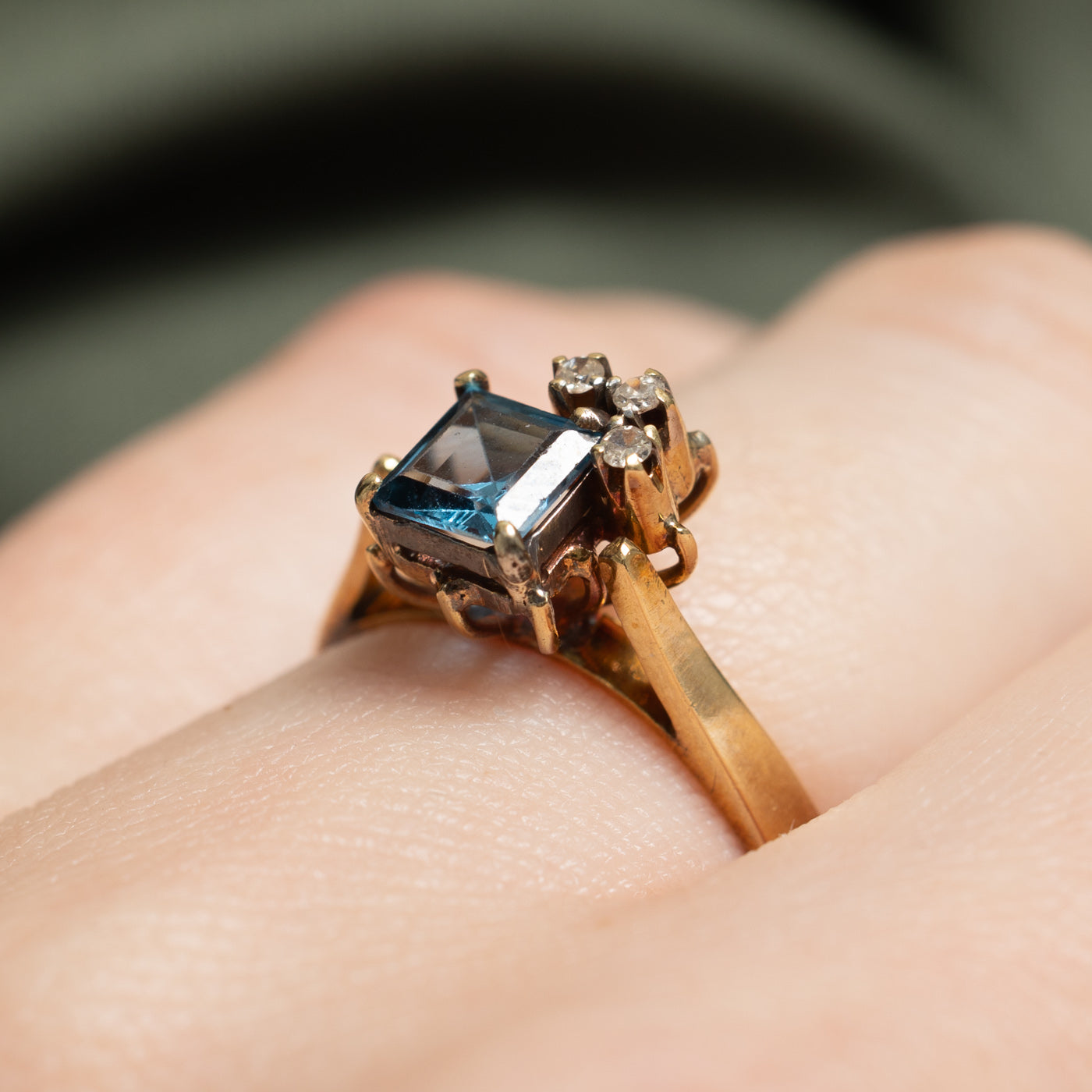 Topaz & Diamond Ring | 0.50ct, 0.03ctw | SZ 5.25 |