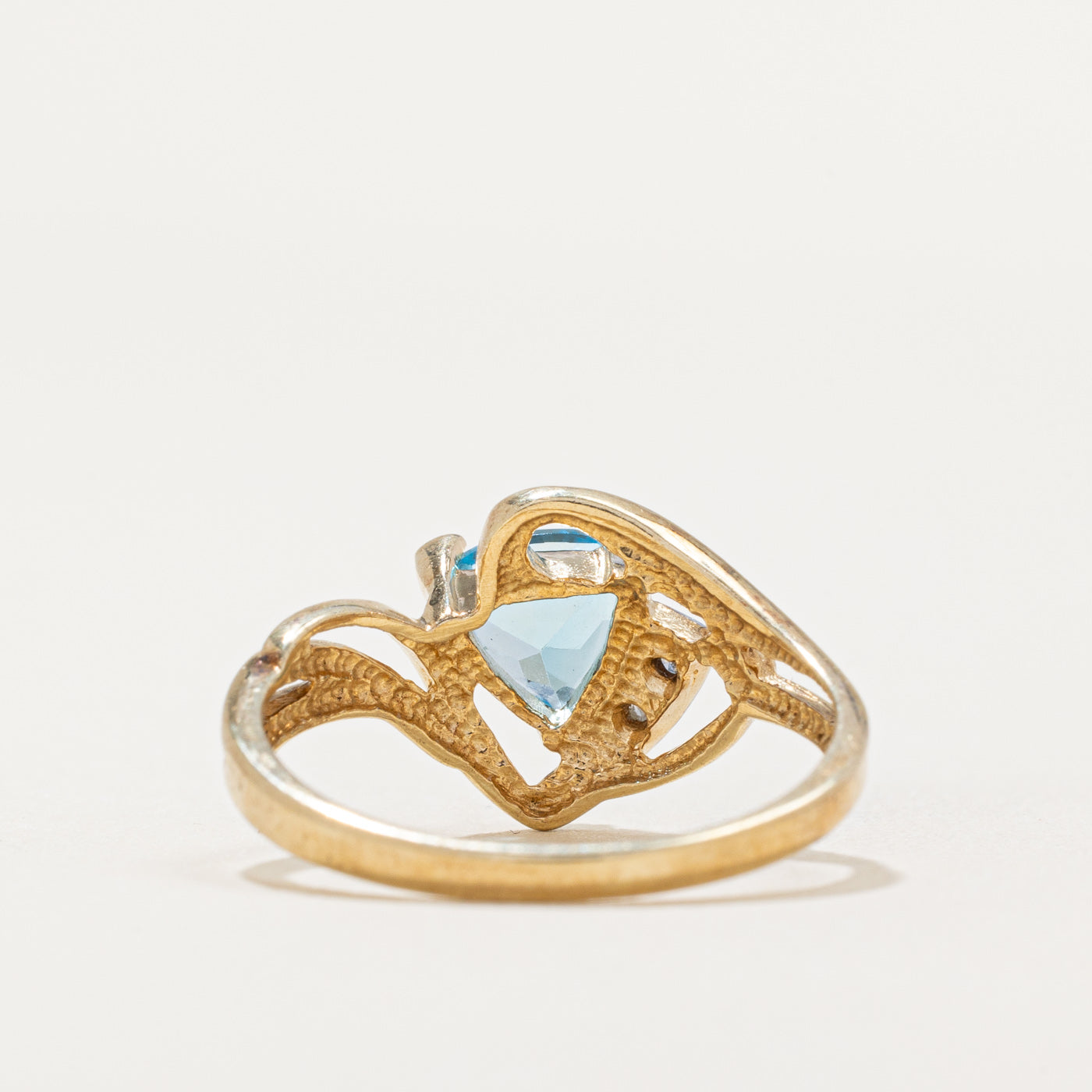 Topaz & Diamond Cocktail Ring | 0.70ctw, 0.01ctw | SZ 7 |