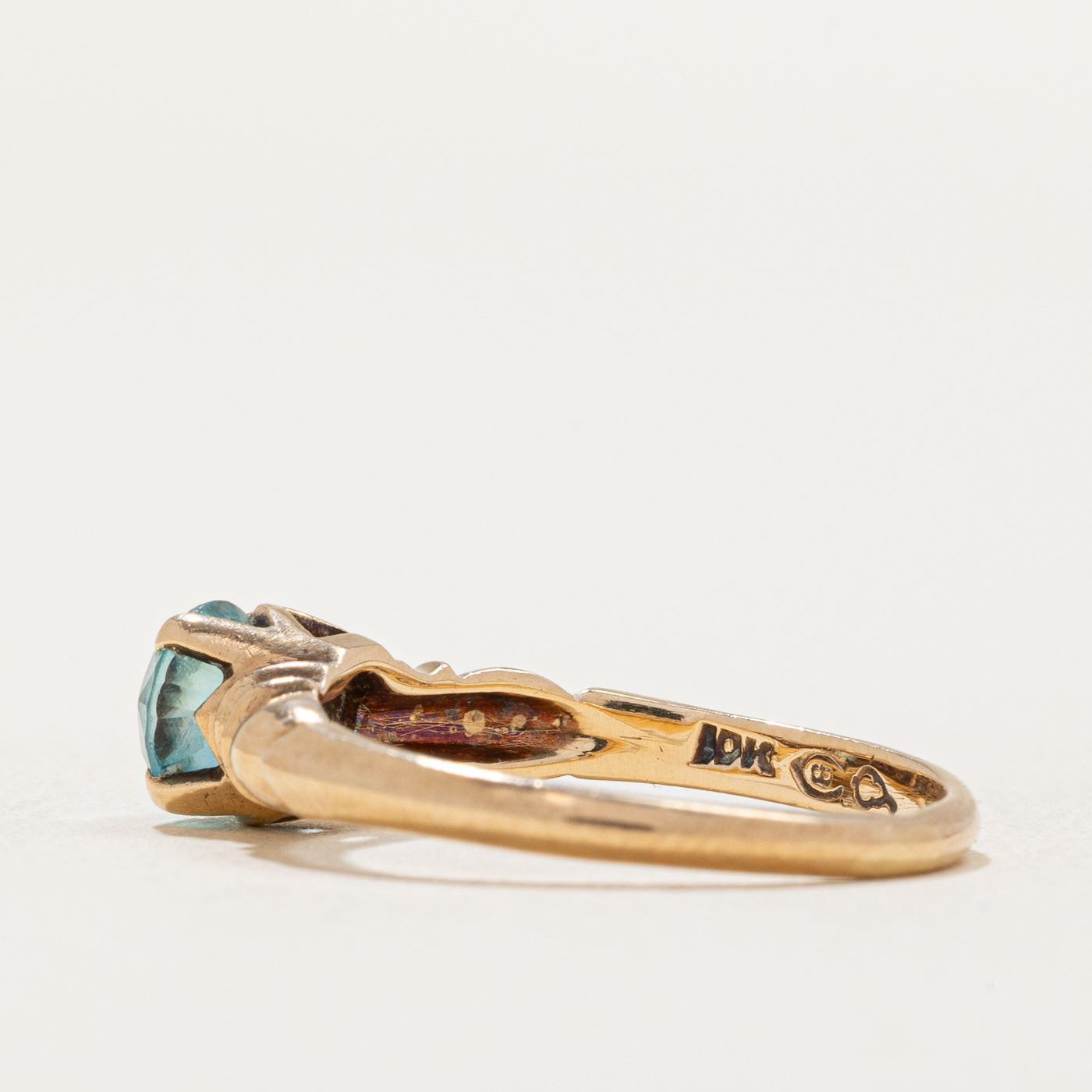 Vintage Canadian Prong Set Zircon Ring | 0.80ct | SZ 5.75 |