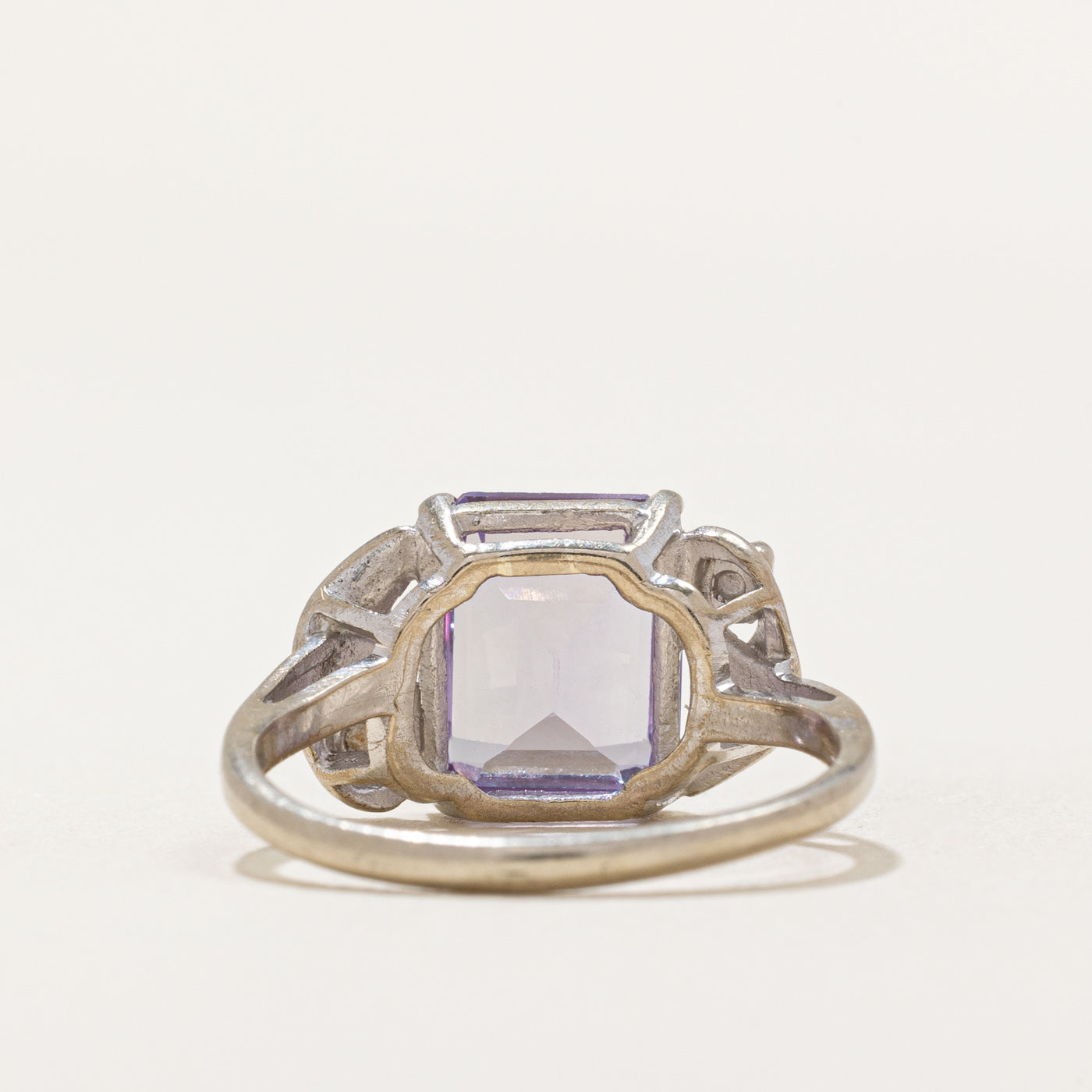 Synthetic Purple Sapphire & Spinel Ring | 3.60ct, 0.04ctw | SZ 6.25 |