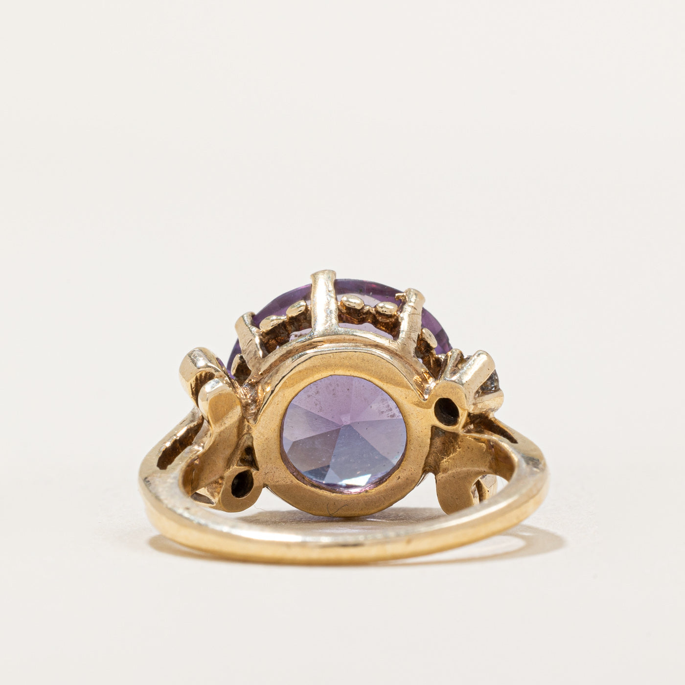 Synthetic Colour Change Sapphire & Spinel Cocktail Ring | 7.00ct, 0.20ctw | SZ 5 |
