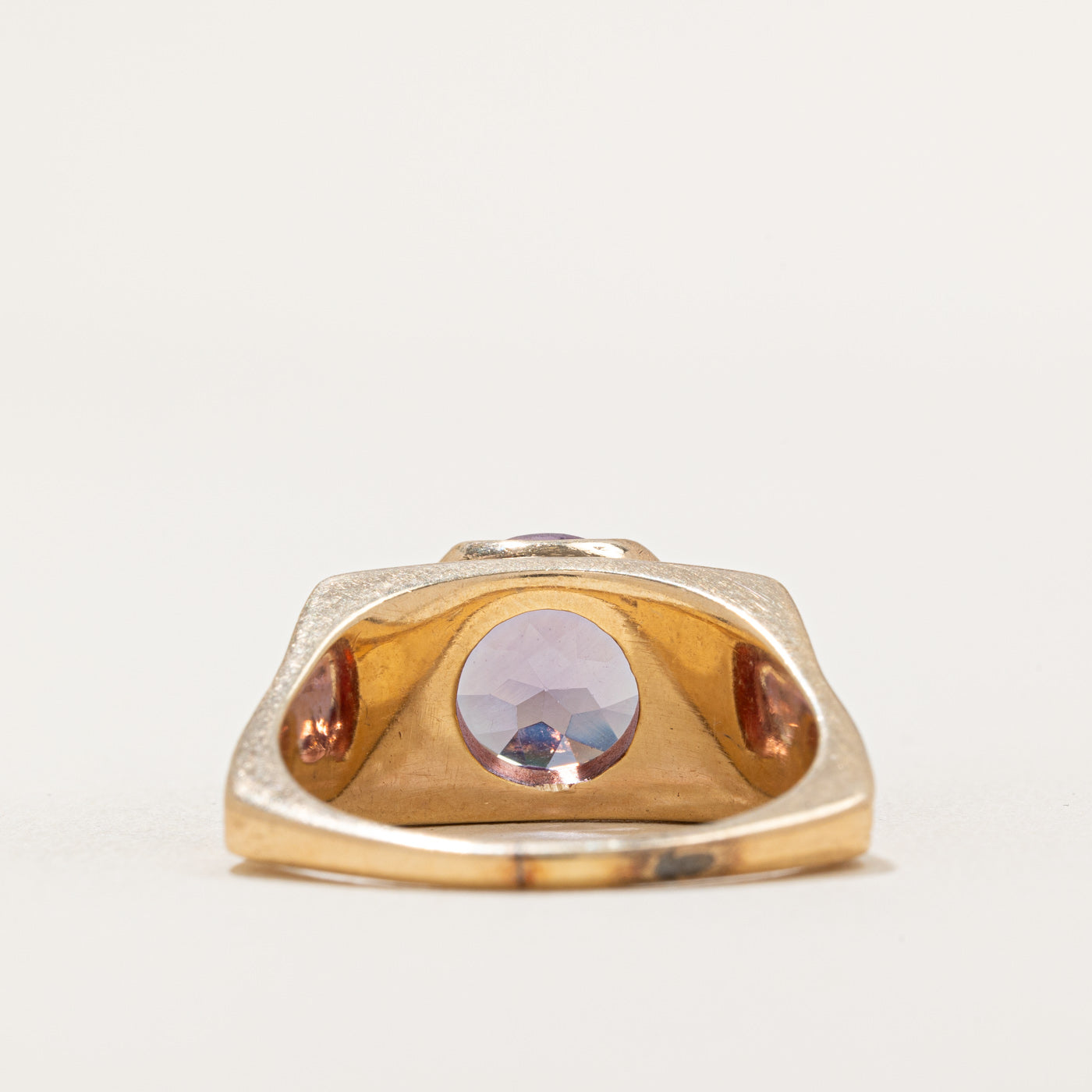 Synthetic Colour Change Sapphire Cocktail Ring | 3.60ct | SZ 9.5 |