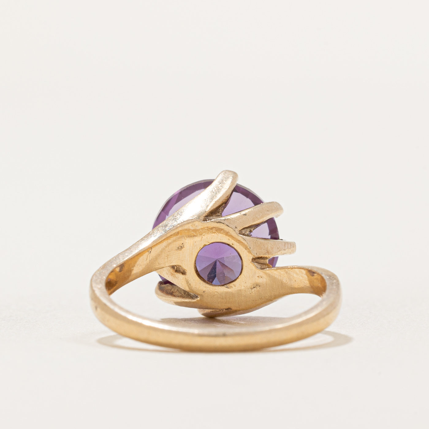 Synthetic Colour Change Sapphire Cocktail Ring | 4.20ct | SZ 5.5 |