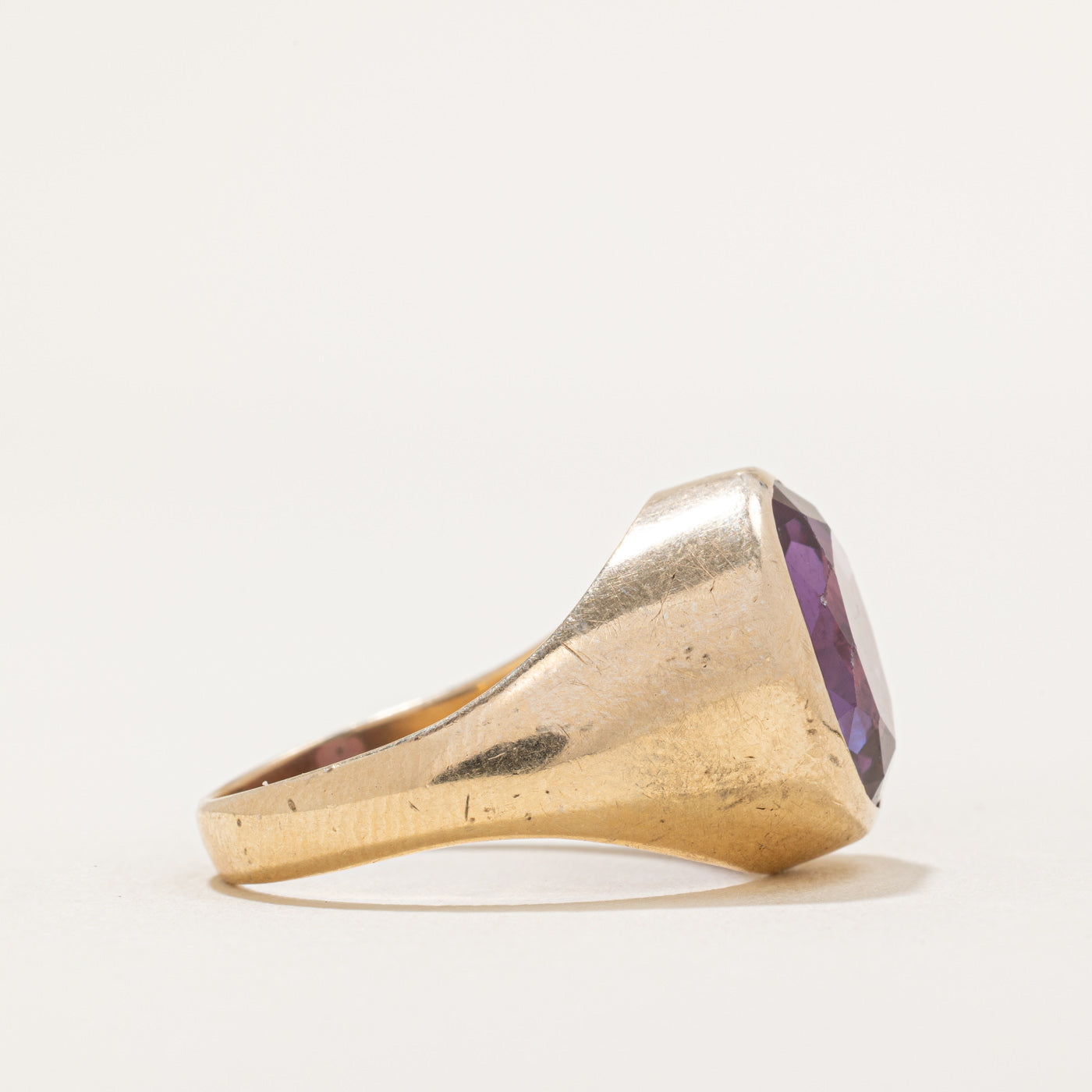 Synthetic Colour Change Sapphire Cocktail Ring | 7.60ct | SZ 11 |