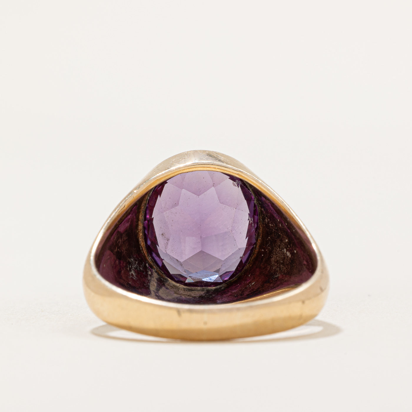 Synthetic Colour Change Sapphire Cocktail Ring | 7.60ct | SZ 11 |