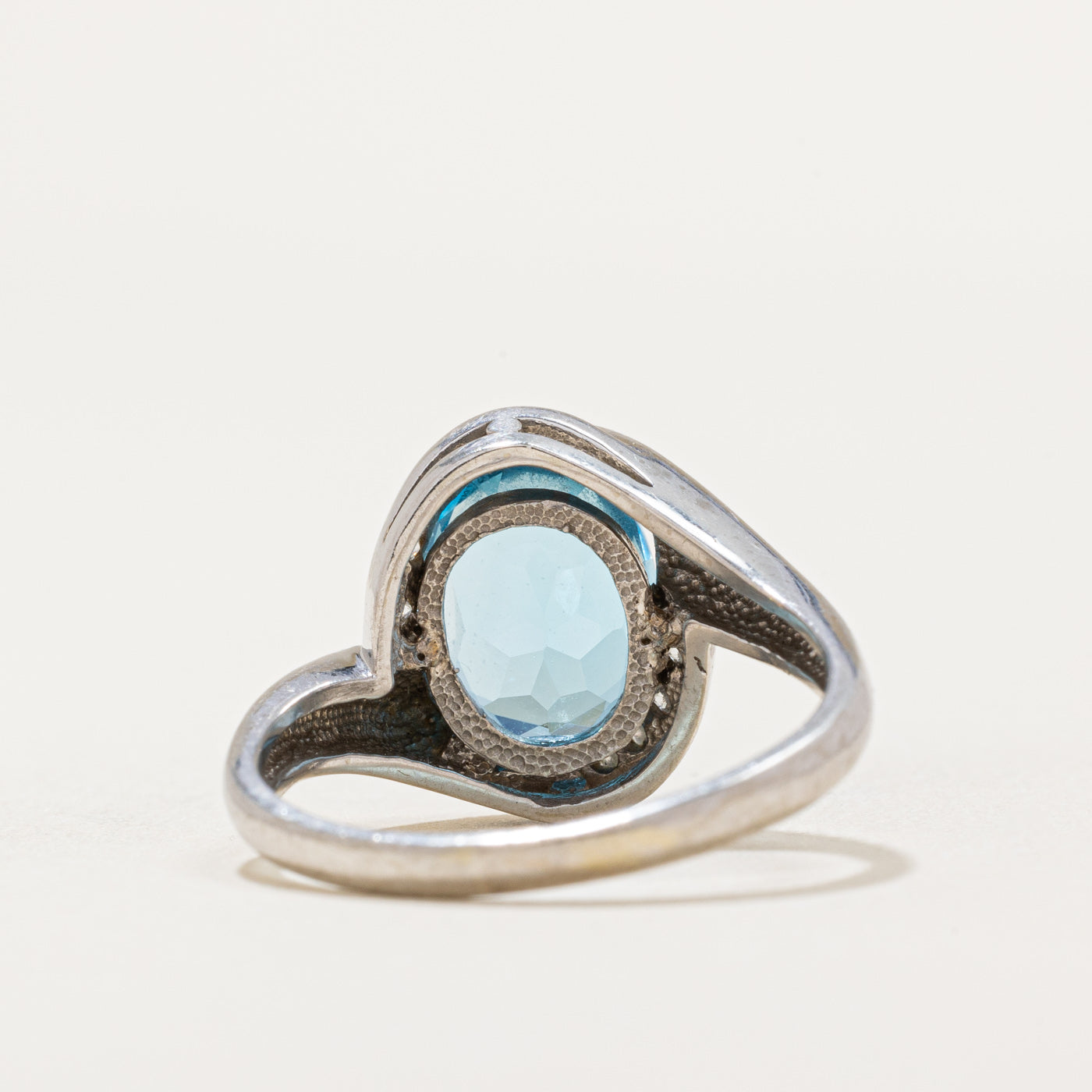 Topaz & Diamond Cocktail Ring | 3.00ct, 0.04ctw | SZ 8 |