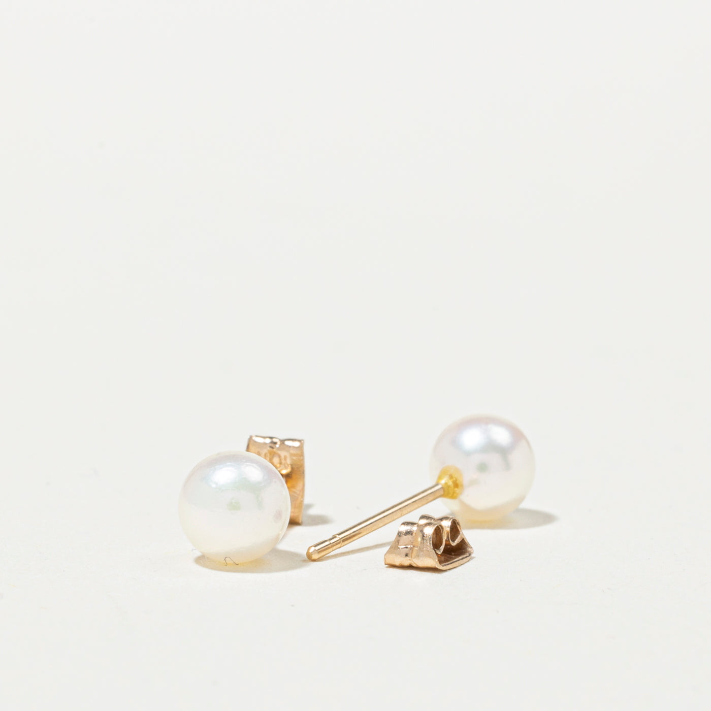 Boucles d'oreilles pendantes en perles 10 carats