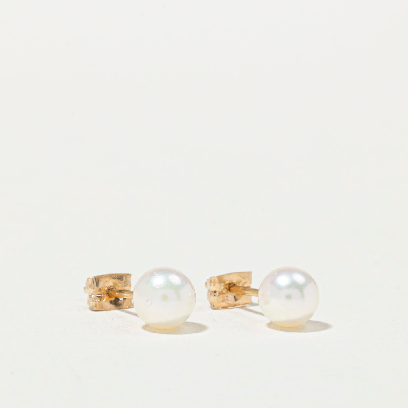 Boucles d'oreilles pendantes en perles 10 carats